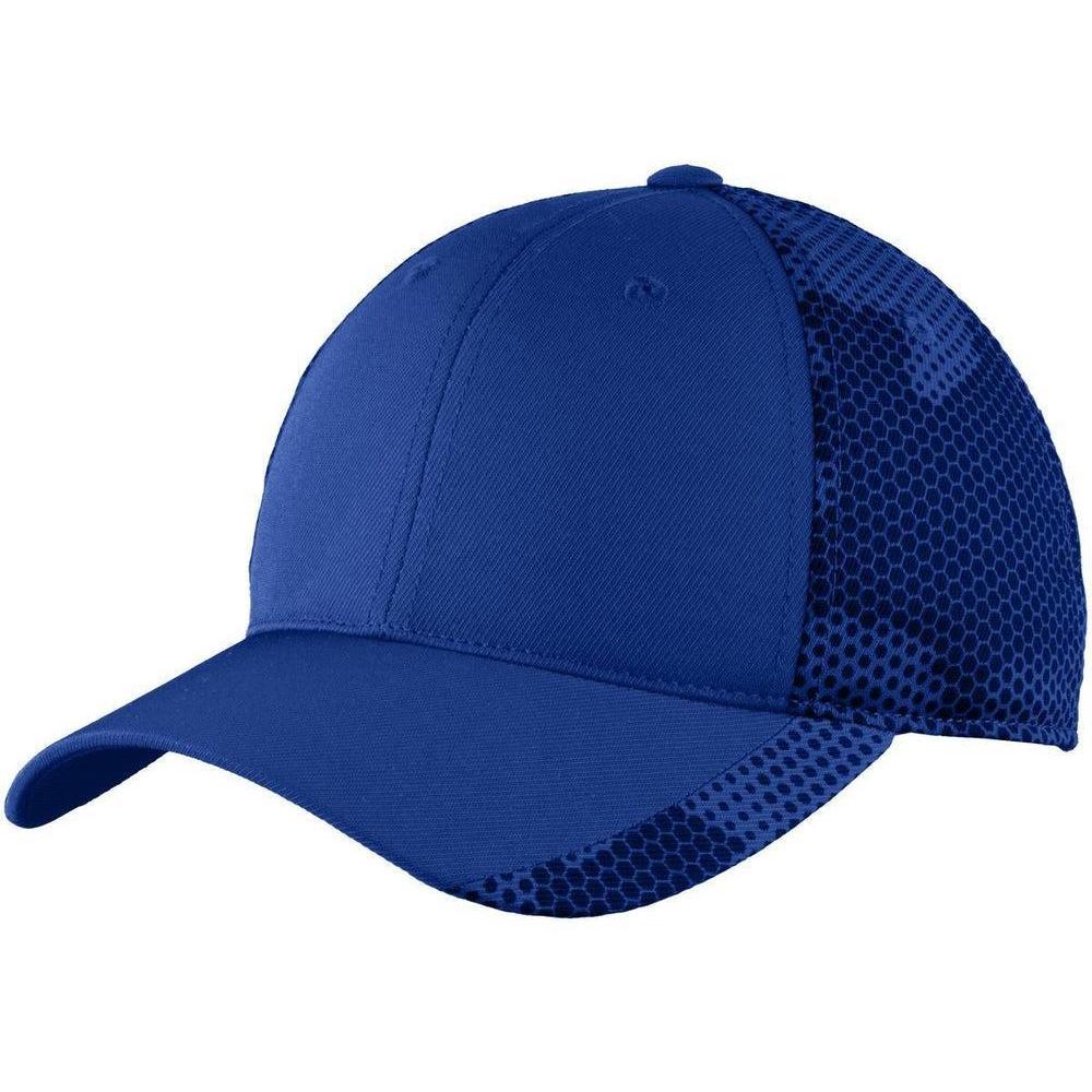 no-logo Sport-Tek Camohex Cap-Regular-Sport-Tek-True Royal-OSFA-Thread Logic