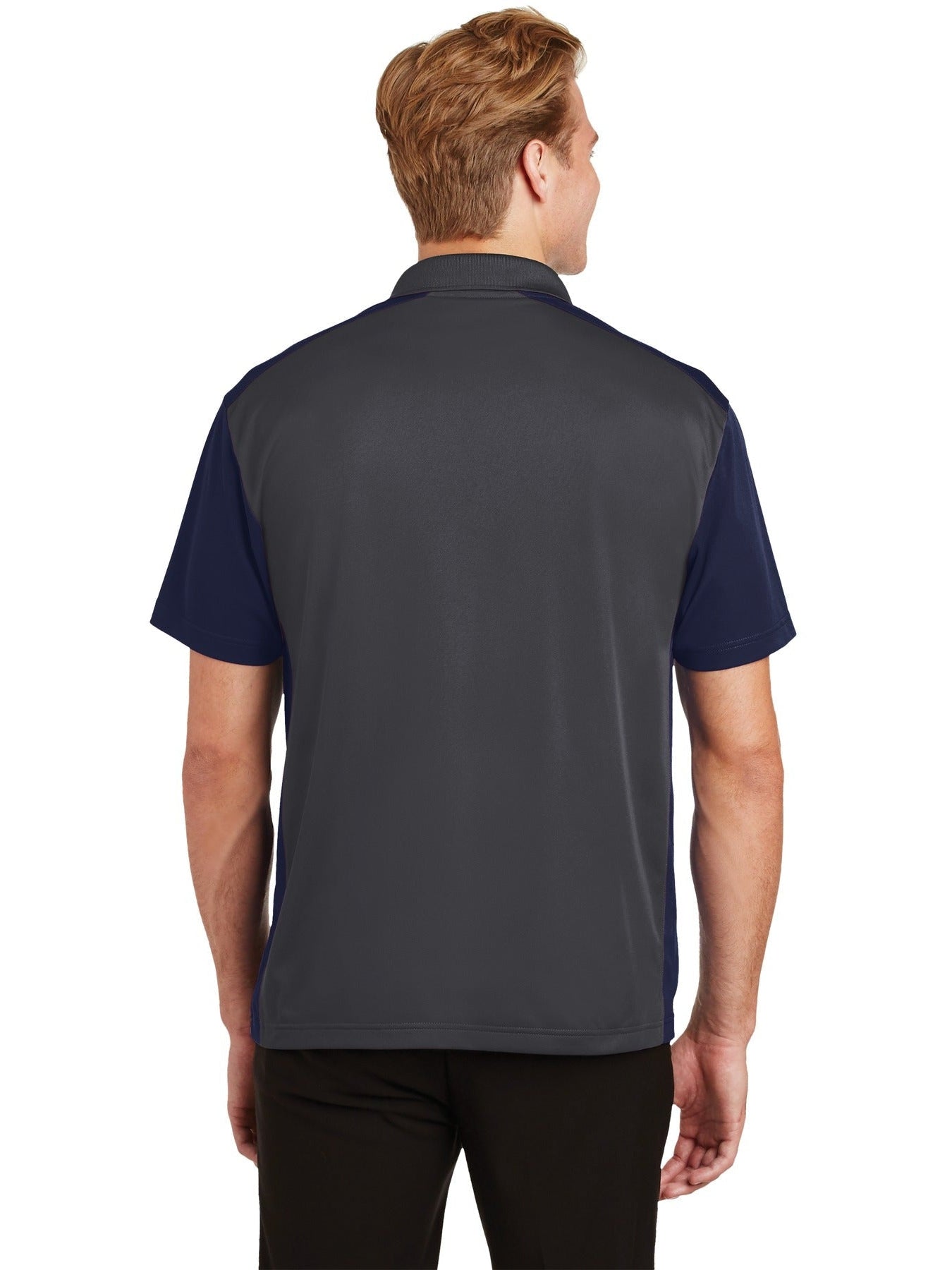 no-logo Sport-Tek Colorblock Micropique Sport-Wick Polo-Regular-Sport-Tek-Thread Logic