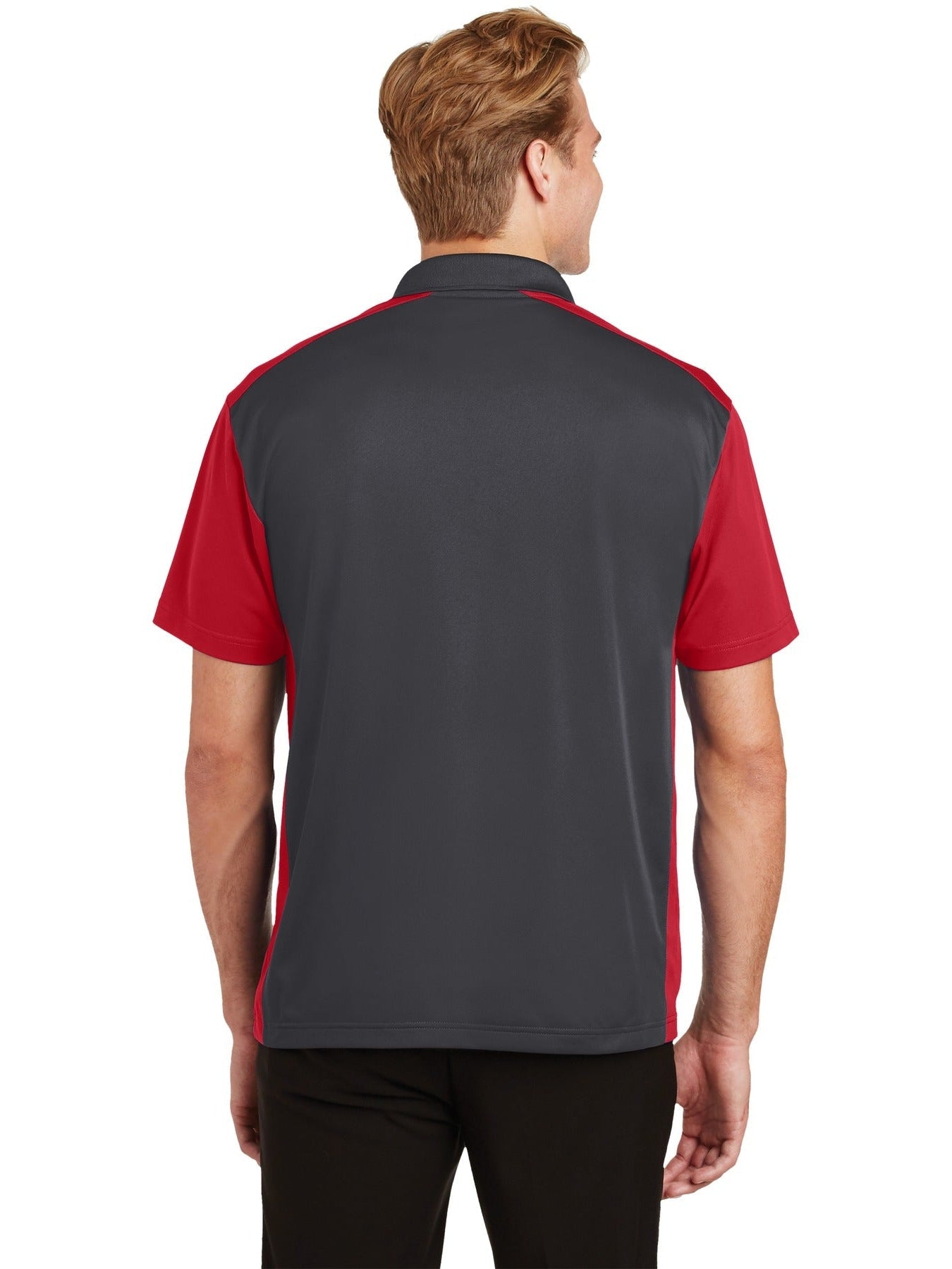no-logo Sport-Tek Colorblock Micropique Sport-Wick Polo-Regular-Sport-Tek-Thread Logic