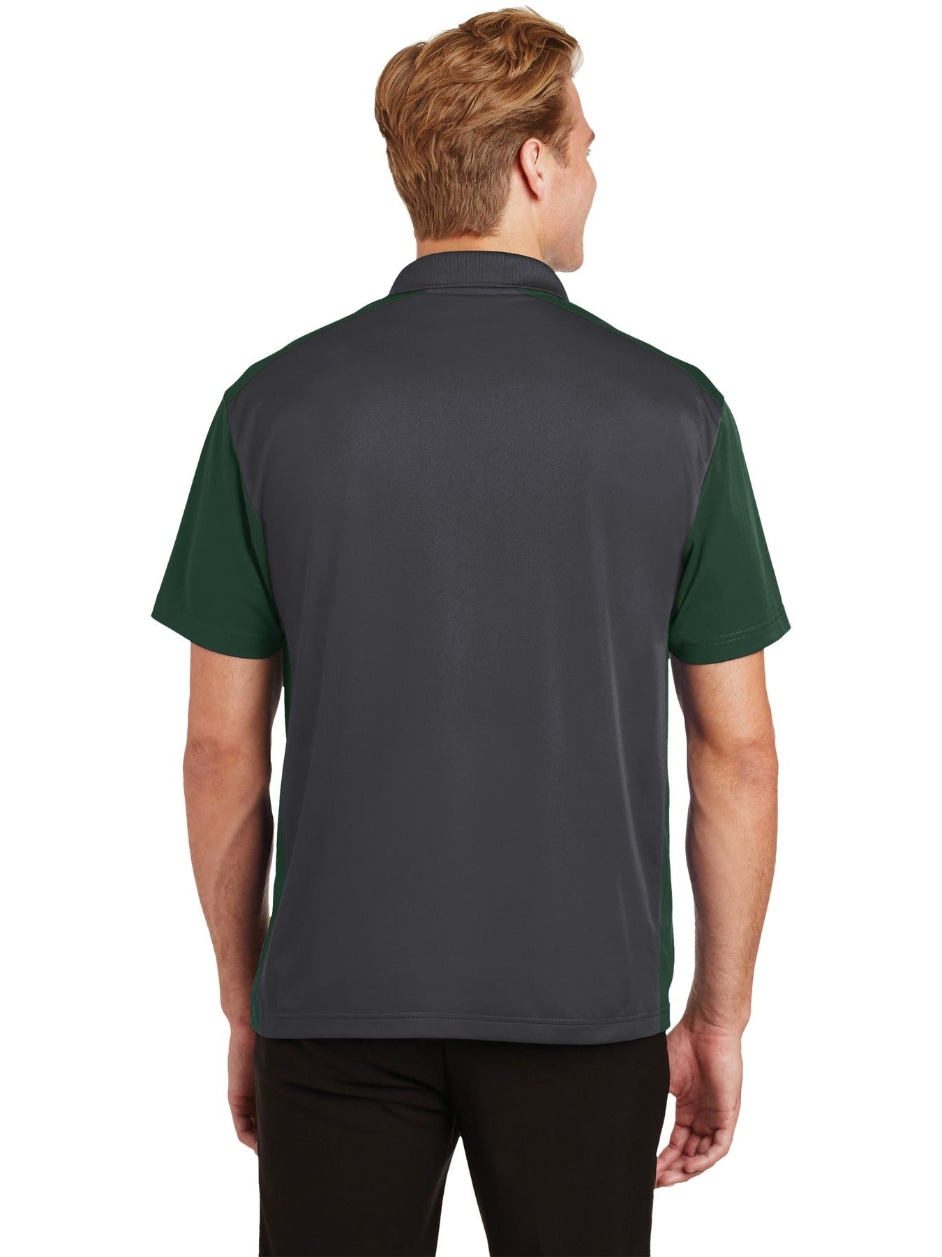 no-logo Sport-Tek Colorblock Micropique Sport-Wick Polo-Regular-Sport-Tek-Thread Logic