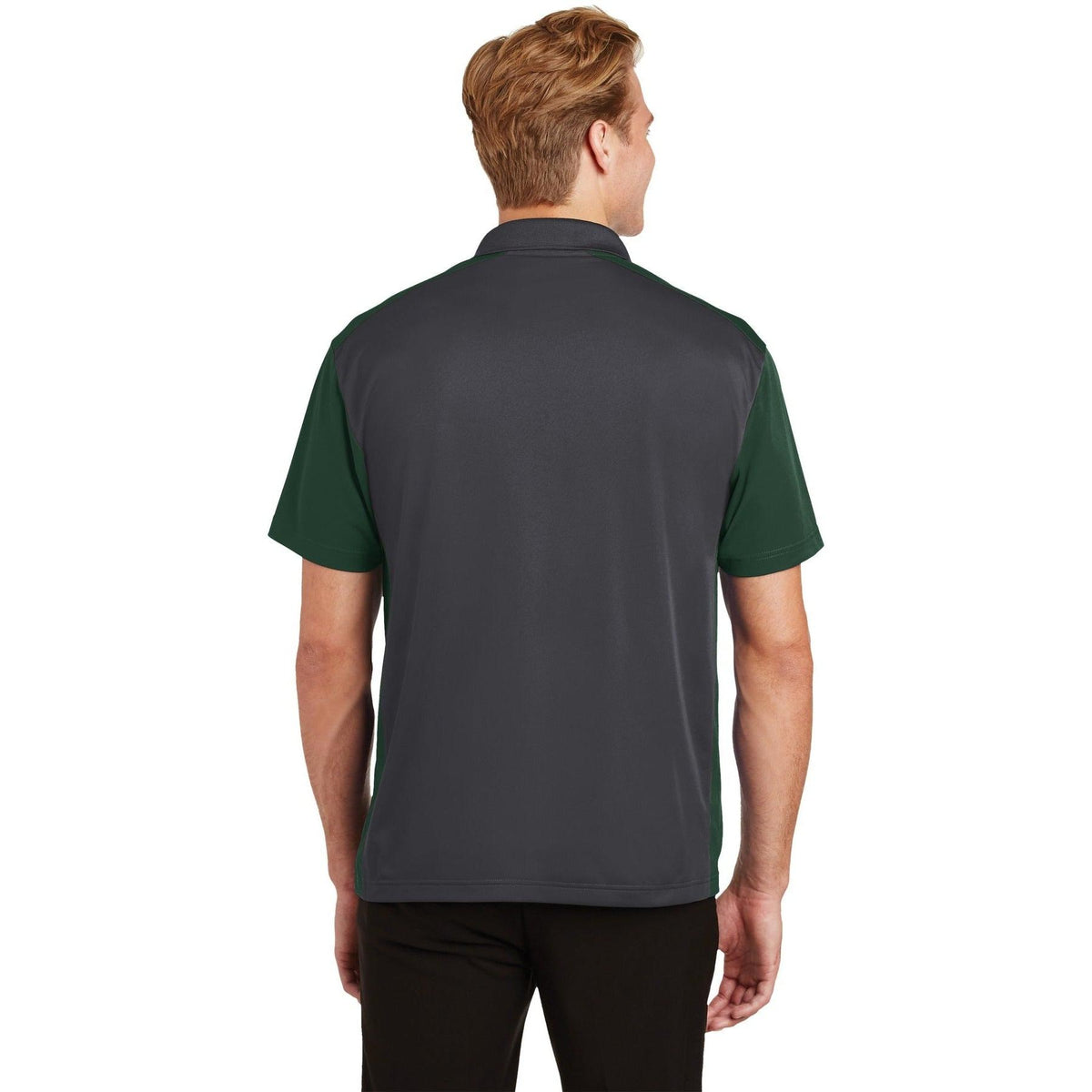 no-logo Sport-Tek Colorblock Micropique Sport-Wick Polo-Regular-Sport-Tek-Thread Logic