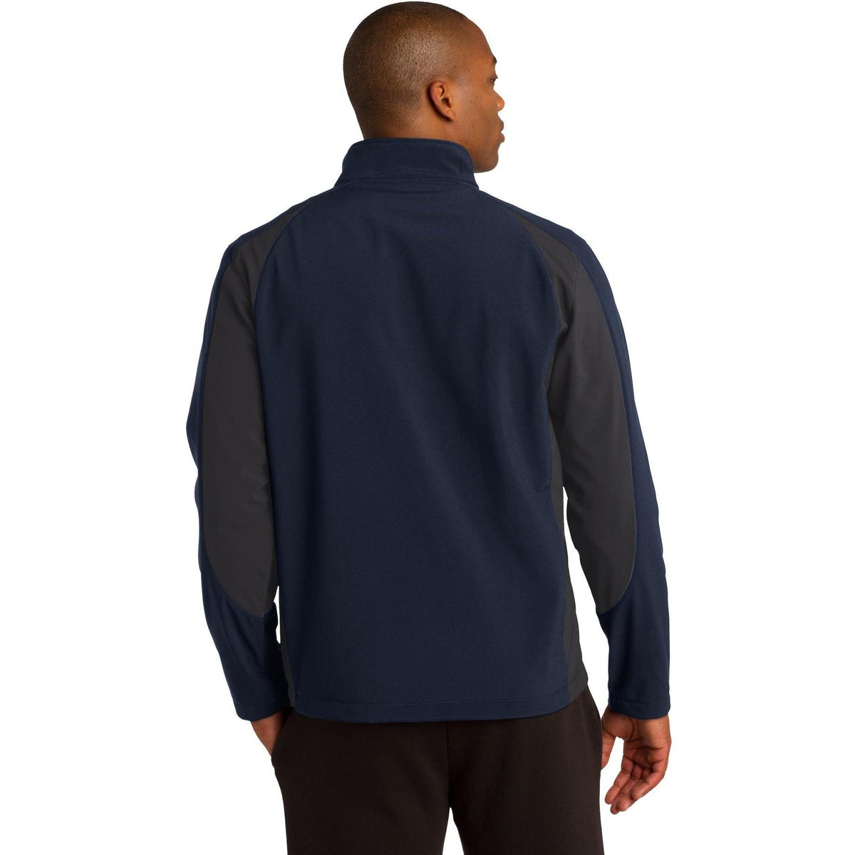 no-logo Sport-Tek Colorblock Soft Shell Jacket-Active-Sport-Tek-Thread Logic