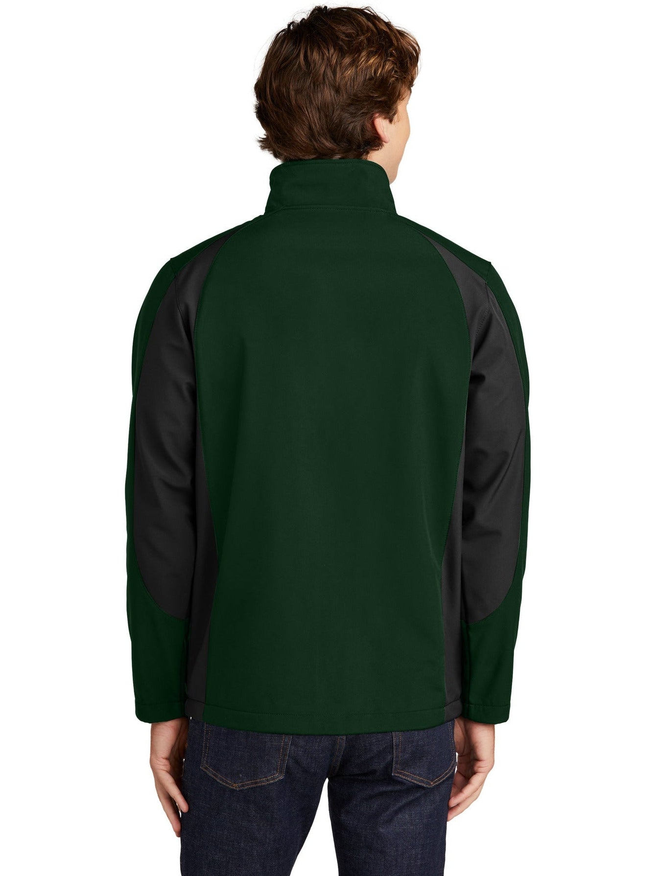 no-logo Sport-Tek Colorblock Soft Shell Jacket-Regular-Sport-Tek-Thread Logic