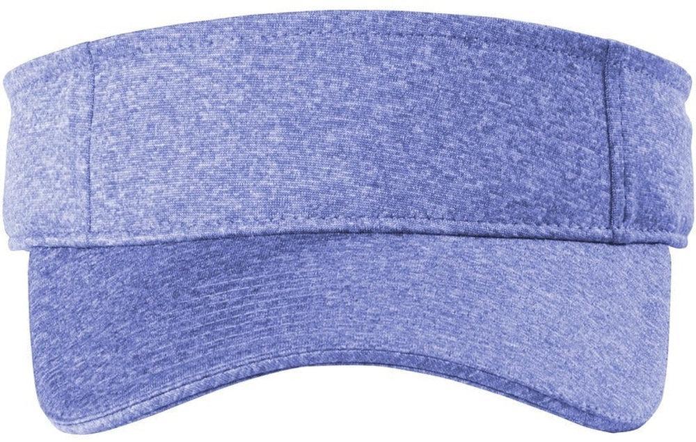 Sport-Tek Contender Visor-Regular-Sport-Tek-True Royal Heather/True Royal Heather-OSFA-Thread Logic