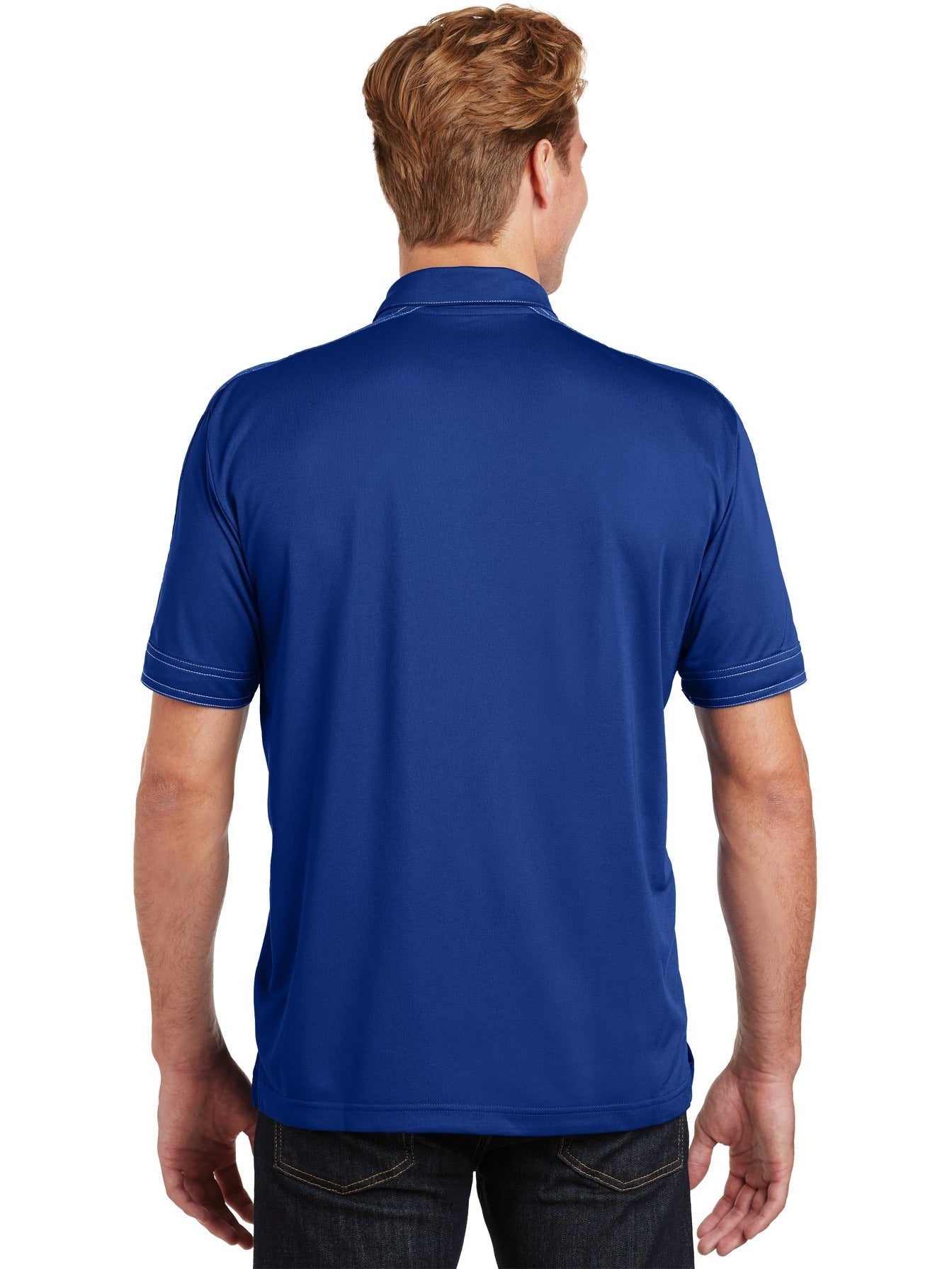no-logo Sport-Tek Contrast Stitch Sport-Wick Polo-Active-Sport-Tek-Thread Logic