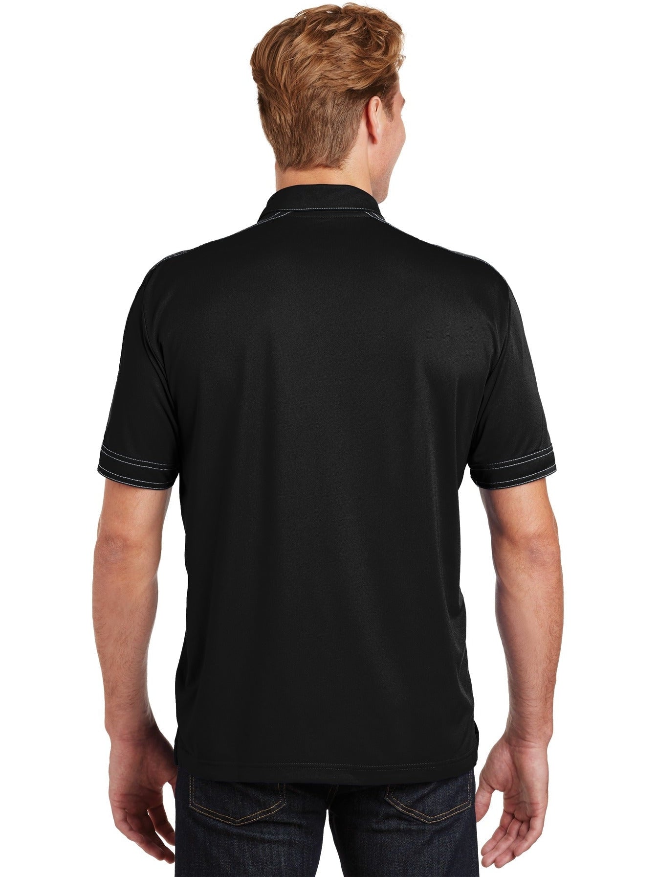 no-logo Sport-Tek Contrast Stitch Sport-Wick Polo-Active-Sport-Tek-Thread Logic