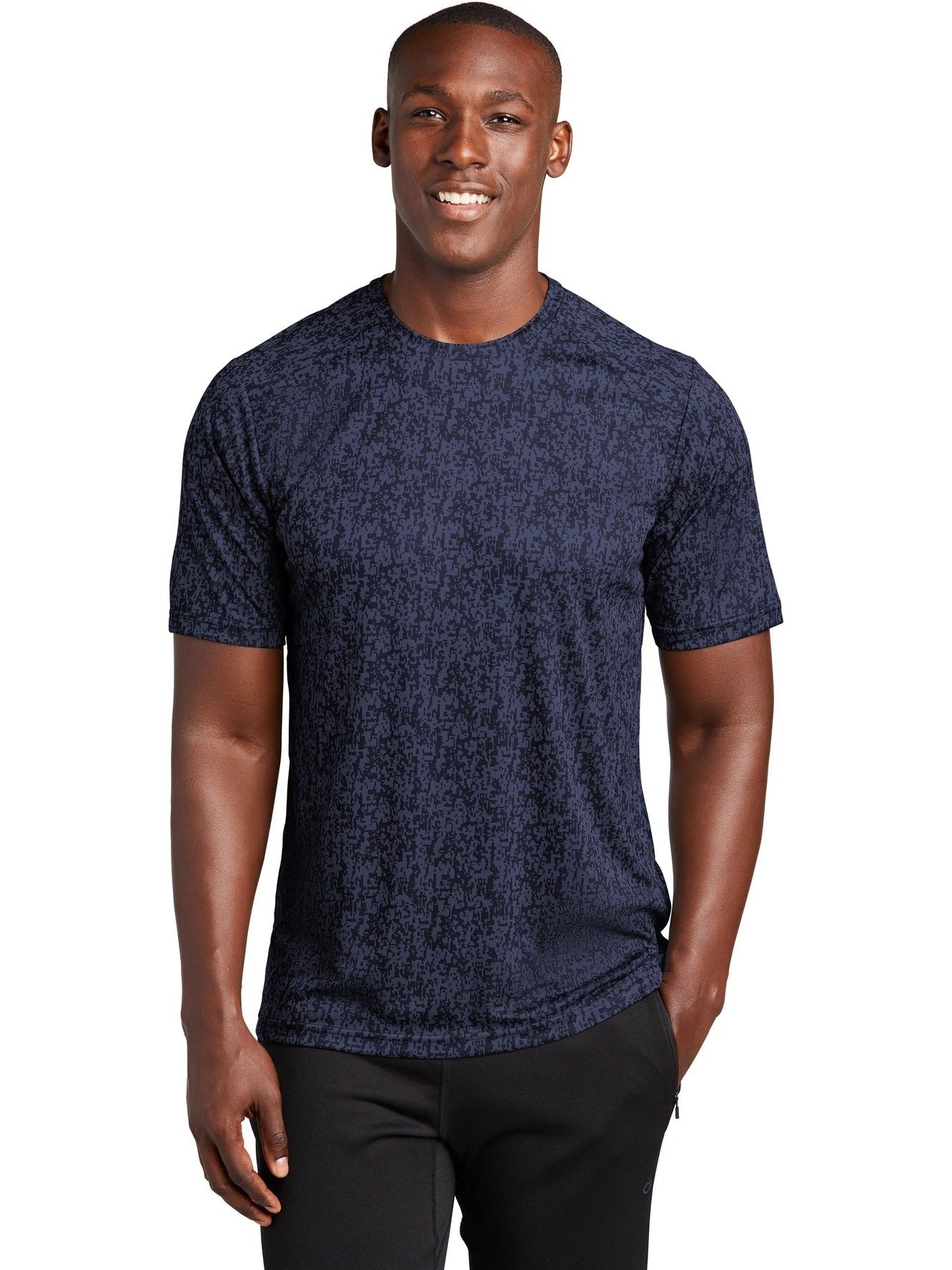 Sport-Tek Digi Camo Tee-Regular-Sport-Tek-True Navy-S-Thread Logic