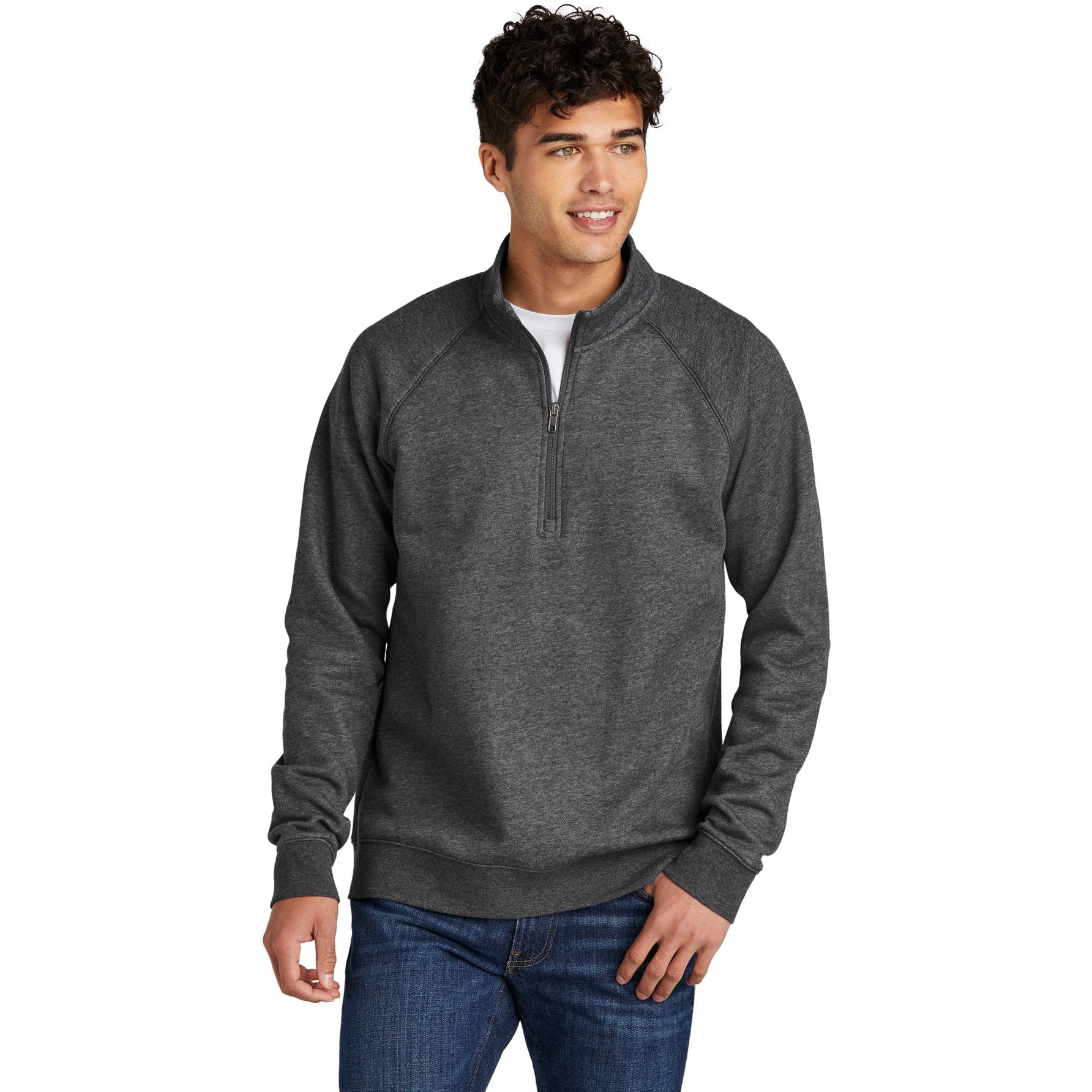 no-logo Sport-Tek Drive Fleece 1/4-Zip Pullover-Apparel-Sport Tek-Thread Logic