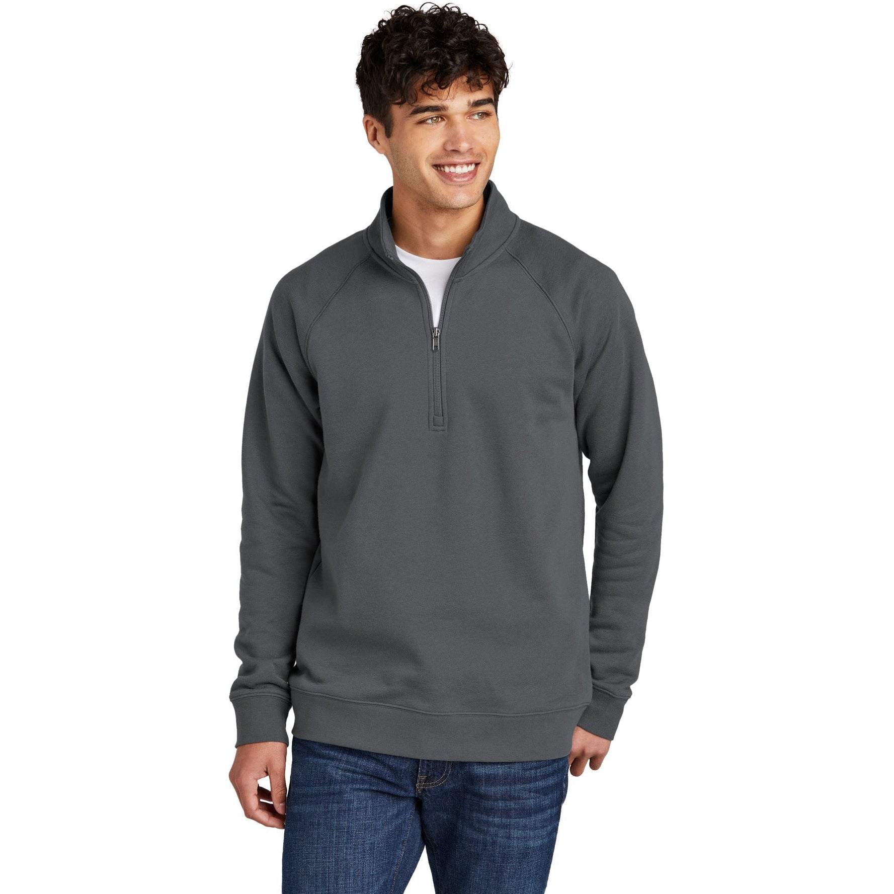 no-logo Sport-Tek Drive Fleece 1/4-Zip Pullover-Apparel-Sport Tek-Thread Logic