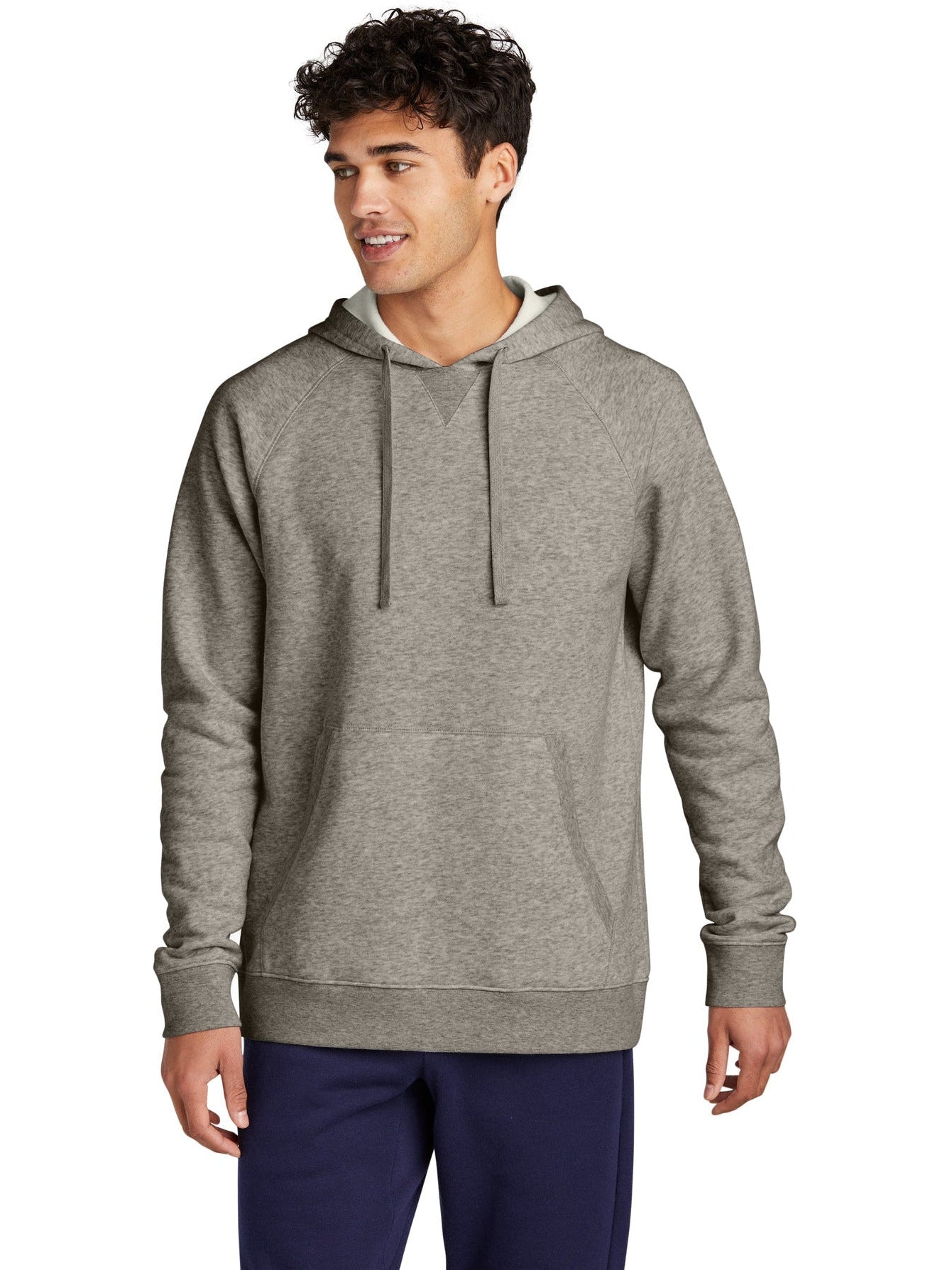 Sport-Tek Drive Fleece Pullover Hoodie-Regular-Sport-Tek-Vintage Heather-2XL-Thread Logic