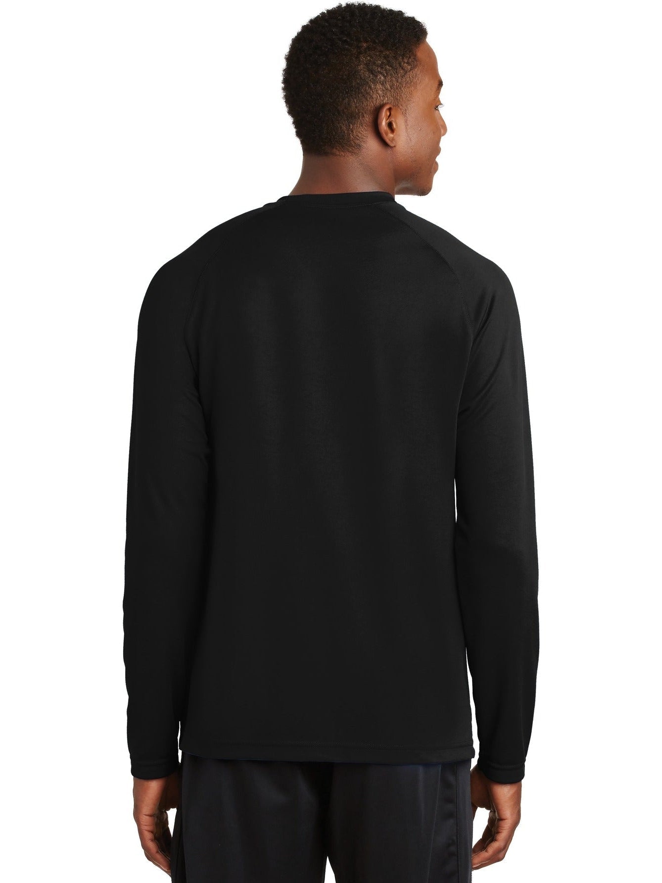 no-logo Sport-Tek Dry Zone Long Sleeve Raglan T-Shirt-Regular-Sport-Tek-Thread Logic