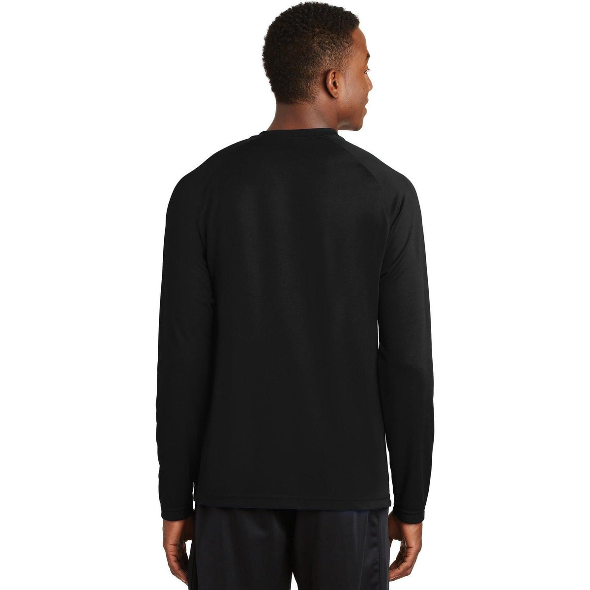 no-logo Sport-Tek Dry Zone Long Sleeve Raglan T-Shirt-Regular-Sport-Tek-Thread Logic
