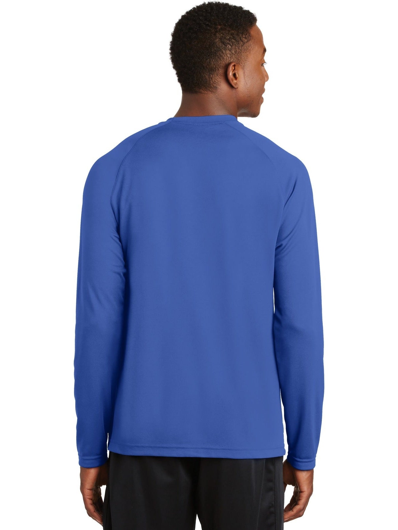 no-logo Sport-Tek Dry Zone Long Sleeve Raglan T-Shirt-Regular-Sport-Tek-Thread Logic