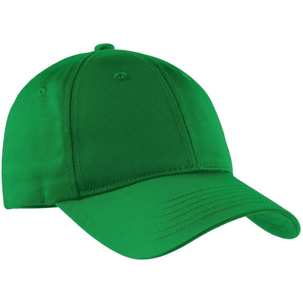 no-logo Sport-Tek Dry Zone Nylon Cap-Regular-Sport-Tek-Kelly Green-OSFA-Thread Logic