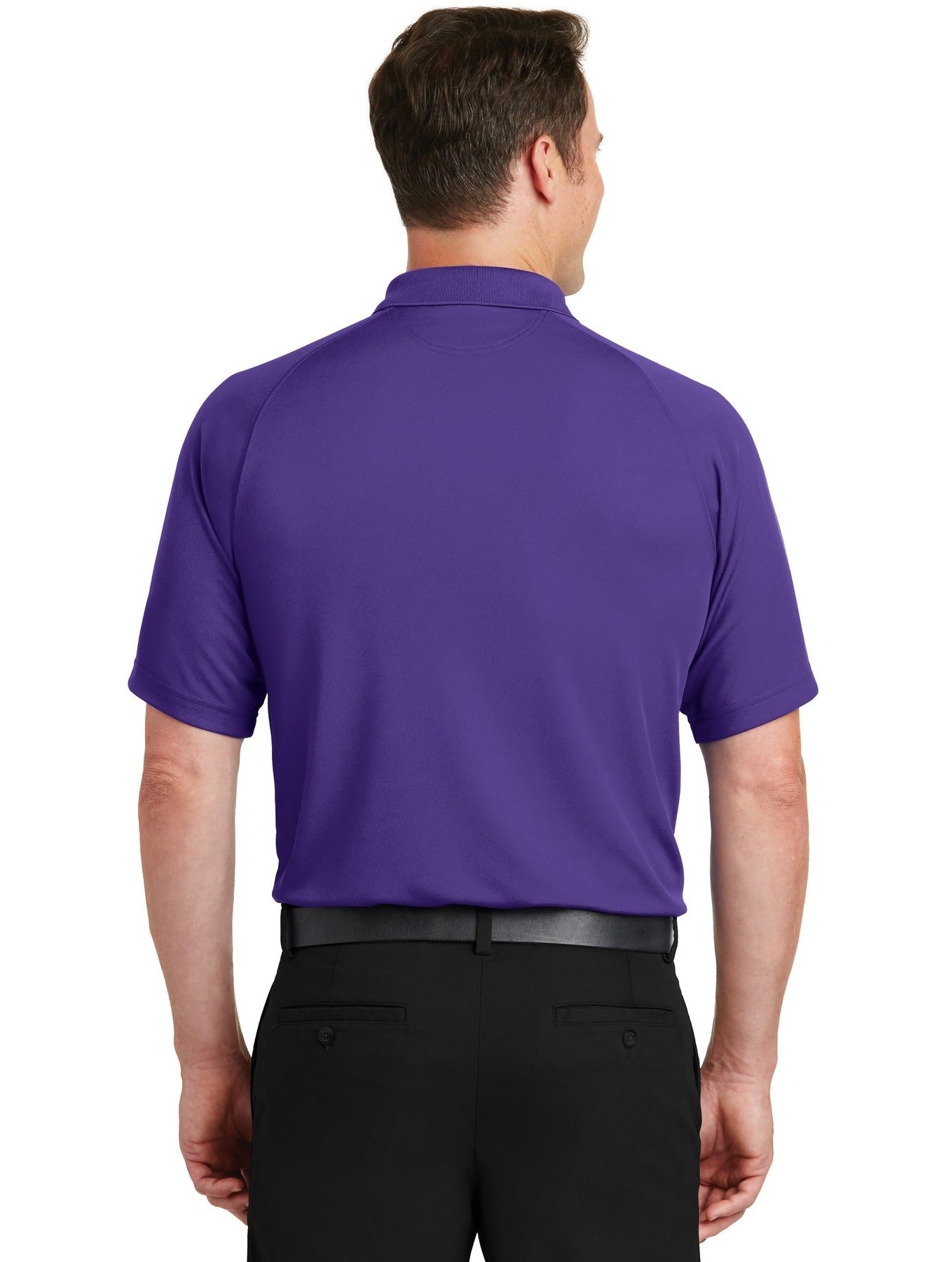 no-logo Sport-Tek Dry Zone Raglan Polo-Regular-Sport-Tek-Thread Logic