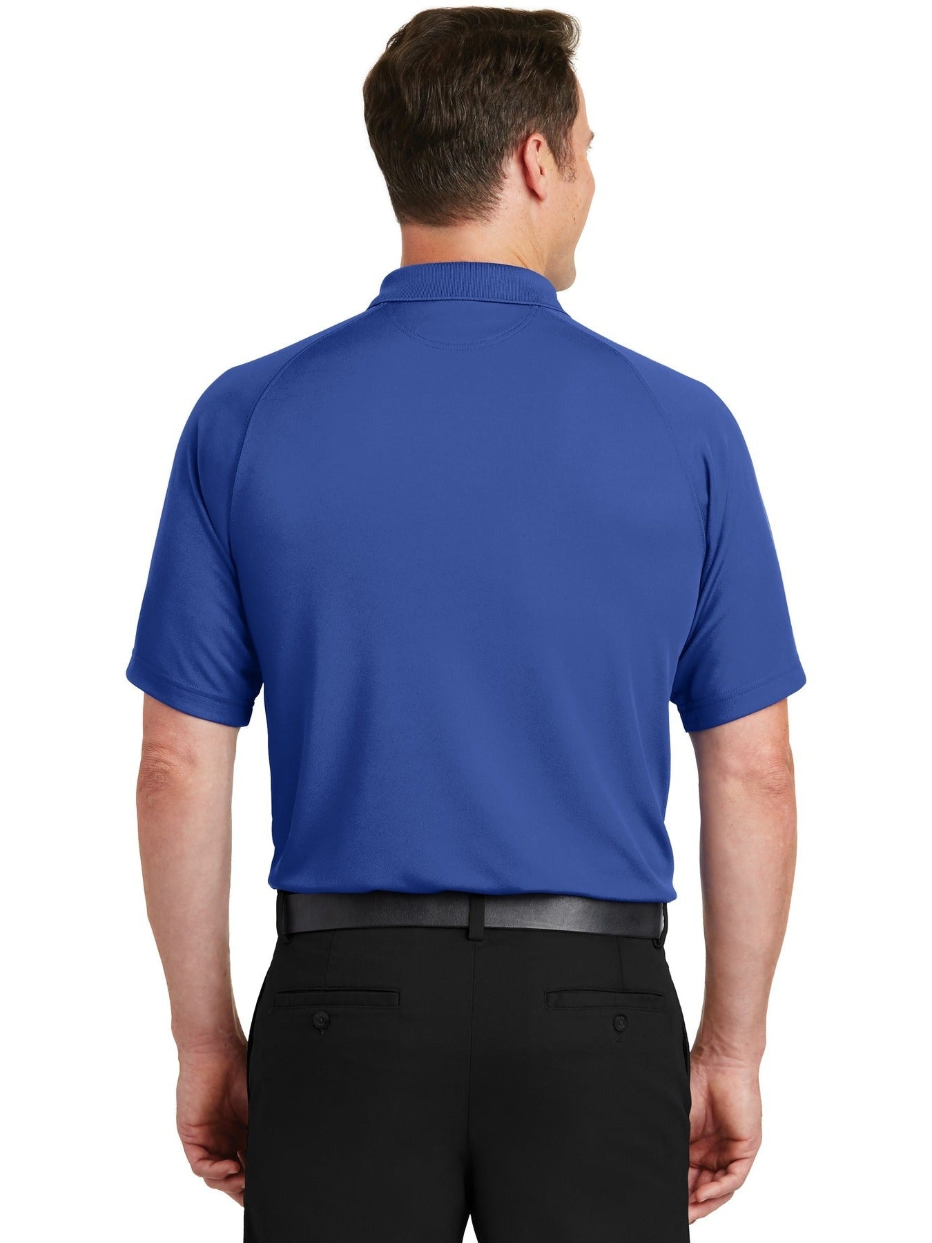 no-logo Sport-Tek Dry Zone Raglan Polo-Regular-Sport-Tek-Thread Logic