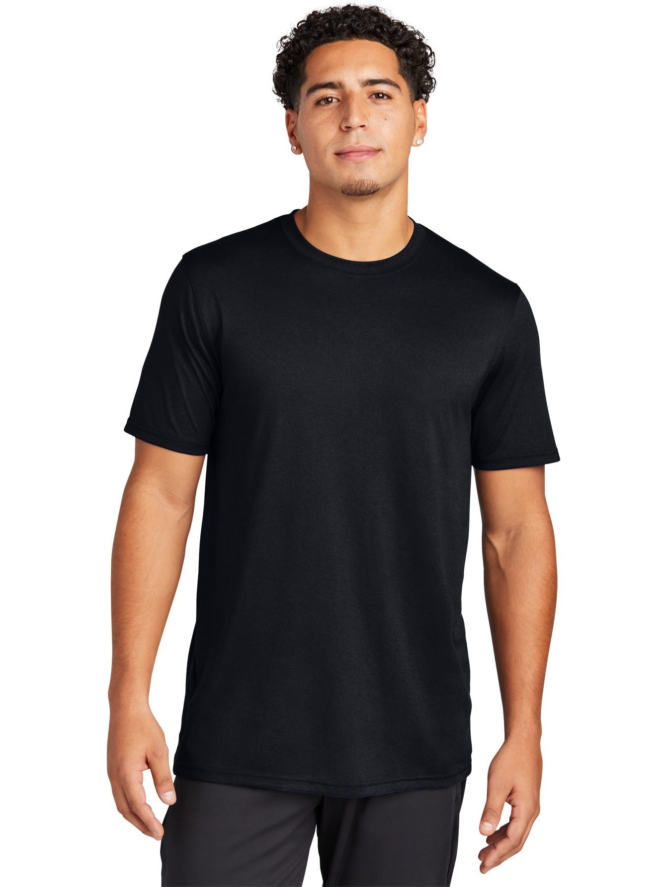 Sport-Tek Echo Tee-Regular-Sport-Tek-Black-S-Thread Logic