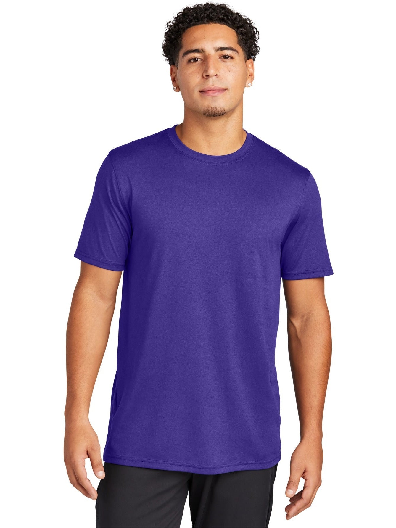 Sport-Tek Echo Tee-Regular-Sport-Tek-Purple-S-Thread Logic