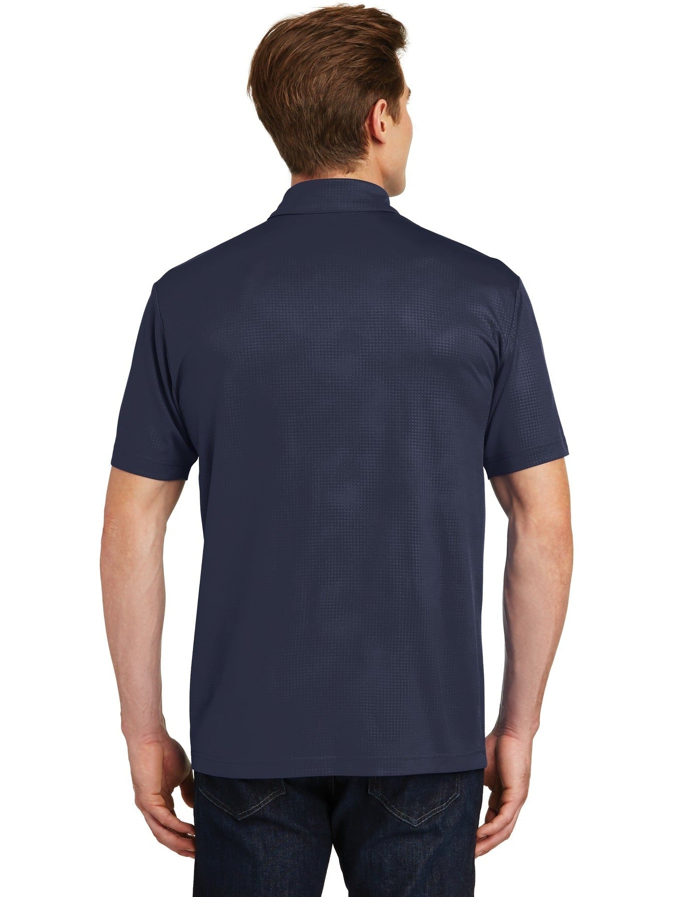 no-logo Sport-Tek Embossed Posicharge Tough Polo-Regular-Sport-Tek-Thread Logic