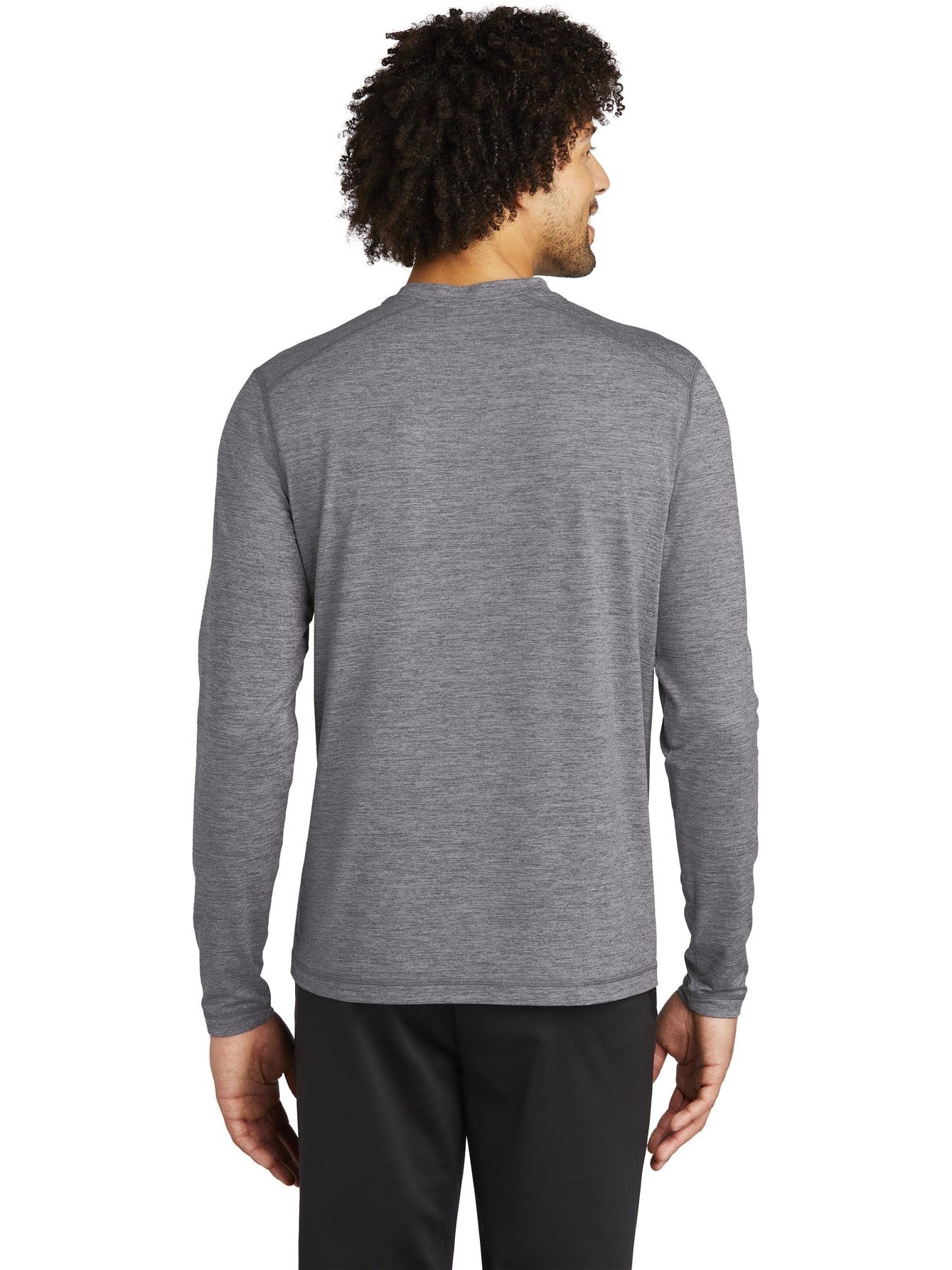 no-logo Sport-Tek Exchange 1.5 Long Sleeve Crew-Regular-Sport-Tek-Thread Logic
