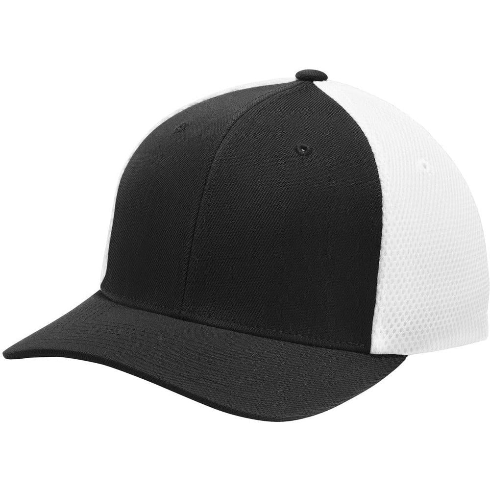 no-logo Sport-Tek Flexfit Air Mesh Back Cap