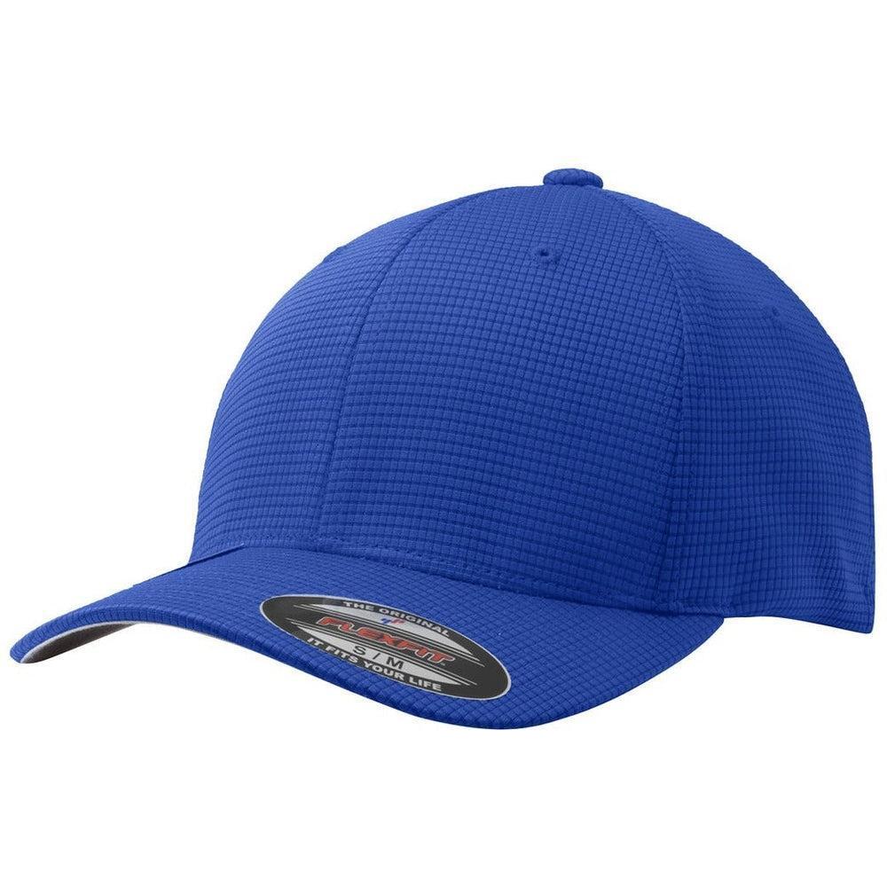 no-logo Sport-Tek Flexfit Grid Texture Cap-Headwear-Sport-Tek-Thread Logic