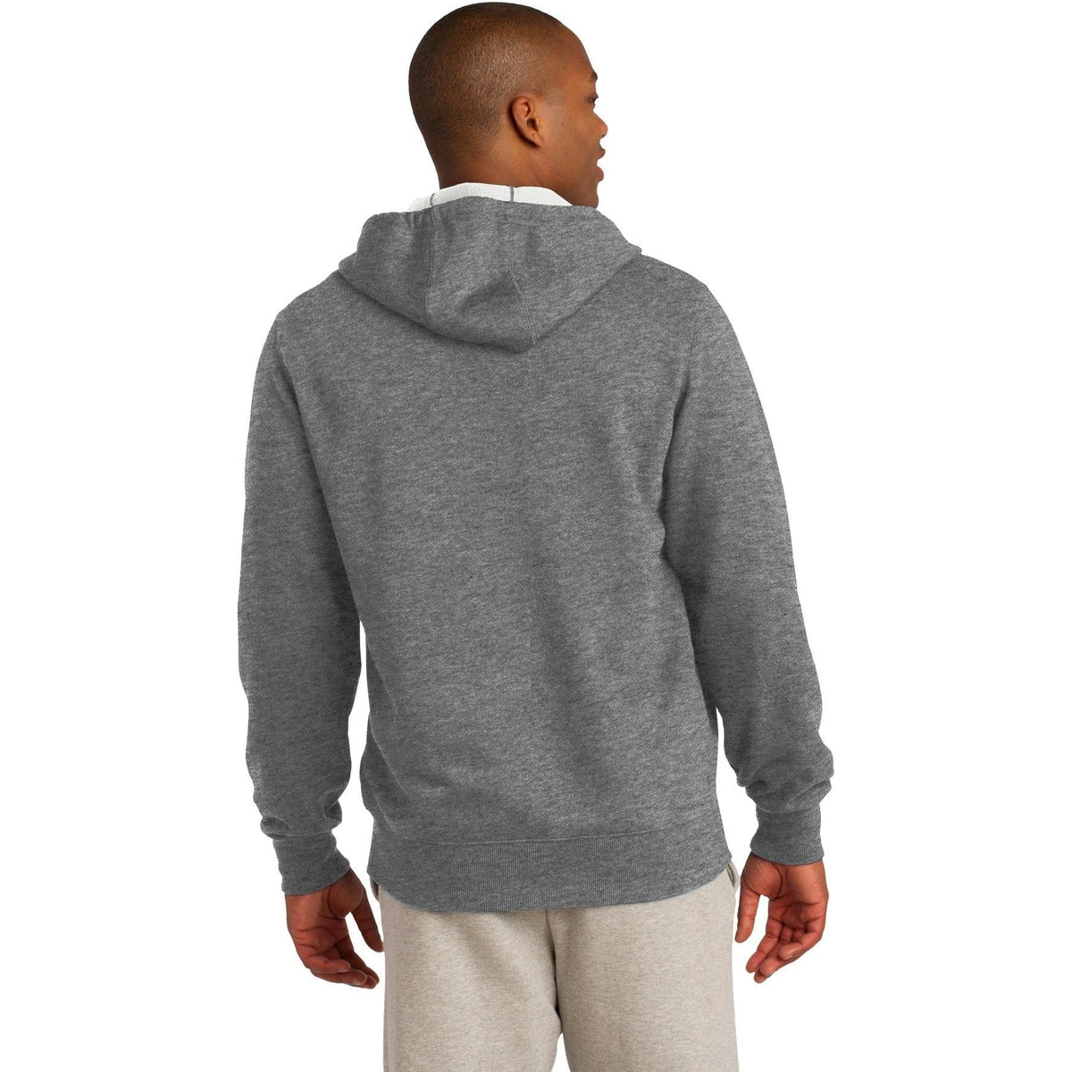 no-logo Sport-Tek Full-Zip Hooded Sweatshirt-Regular-Sport-Tek-Thread Logic