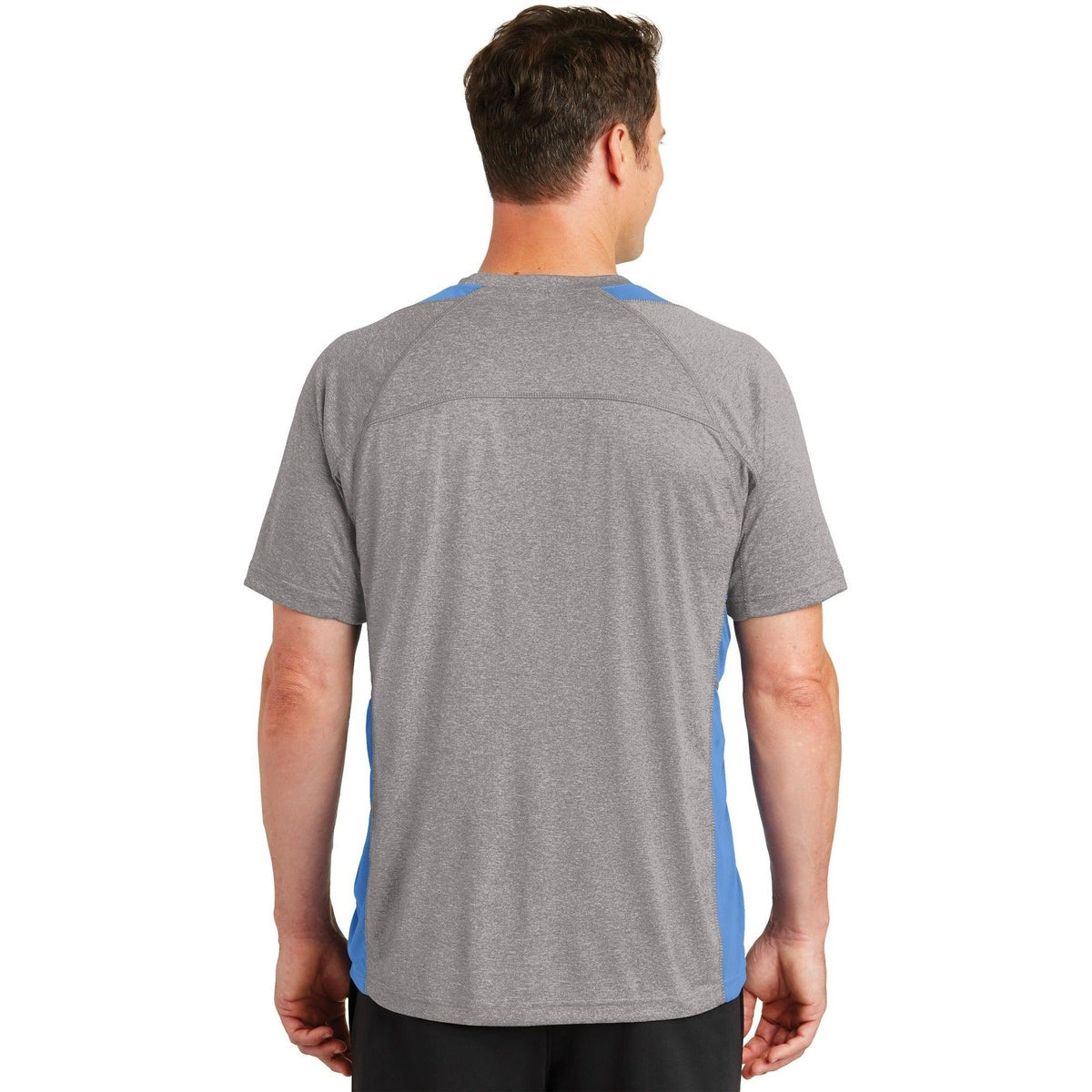 no-logo Sport-Tek Heather Colorblock Contender Tee-Regular-Sport-Tek-Thread Logic