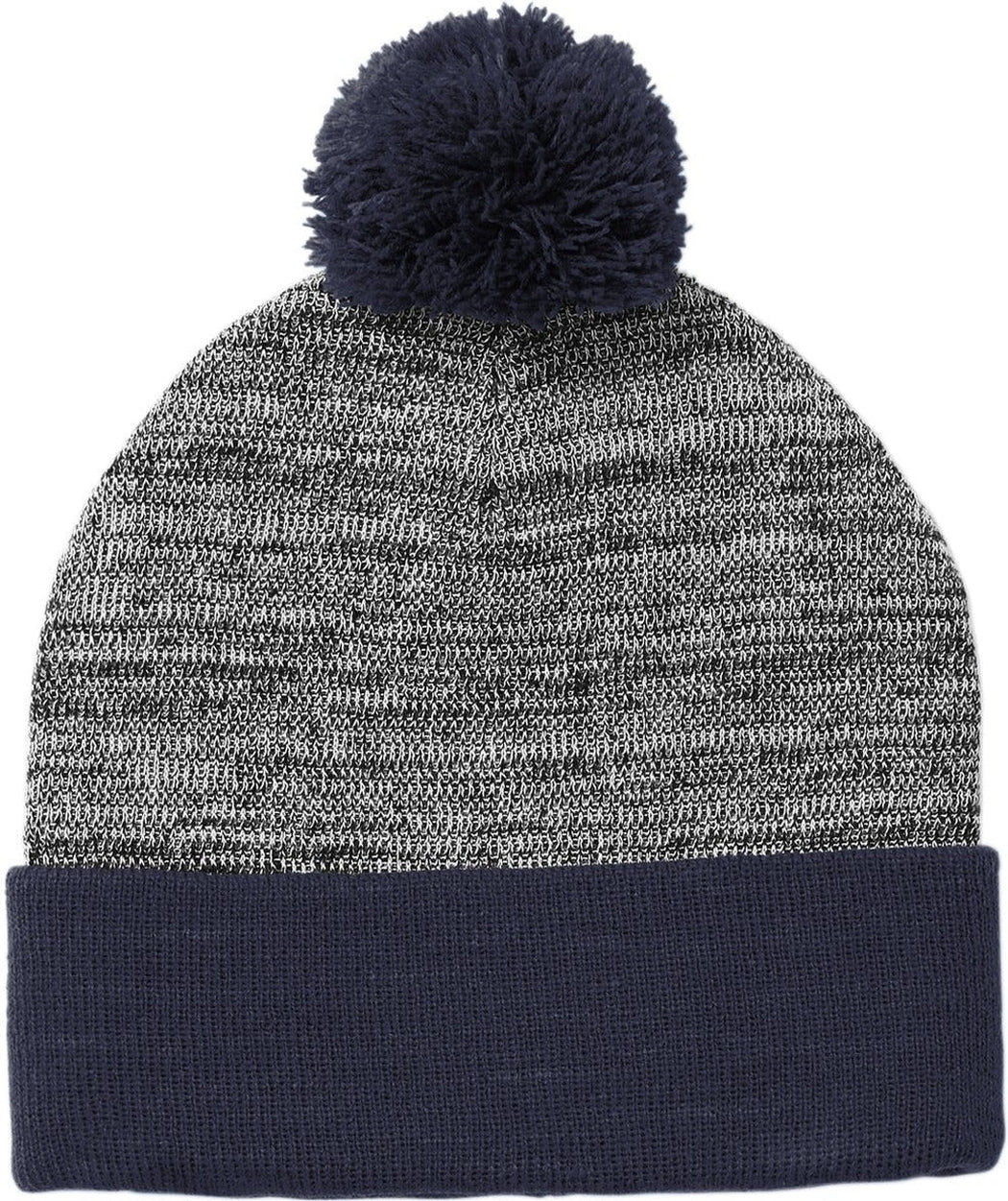 Sport-Tek Heather Pom Pom Beanie