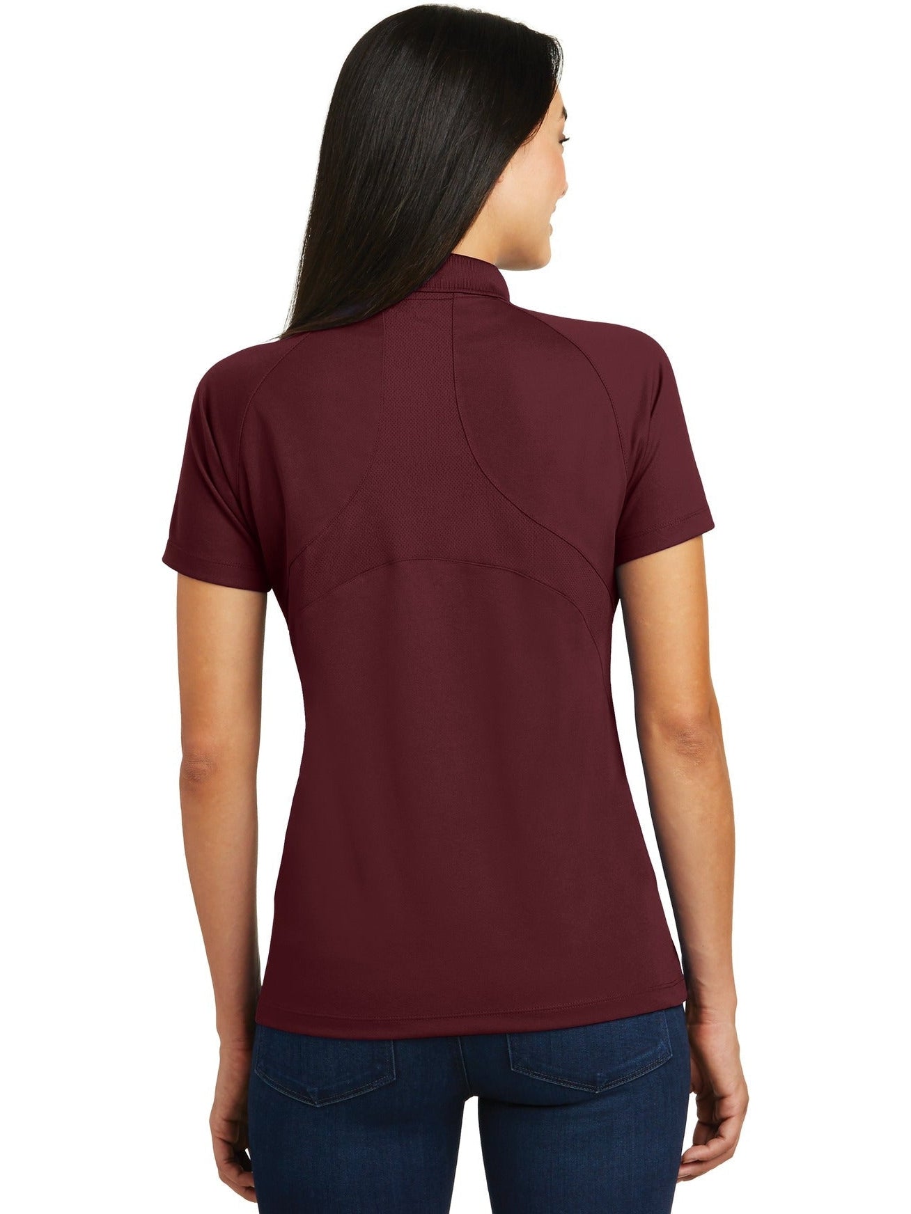 no-logo Sport-Tek Ladies Dri-Mesh Pro Polo-Regular-Sport-Tek-Thread Logic