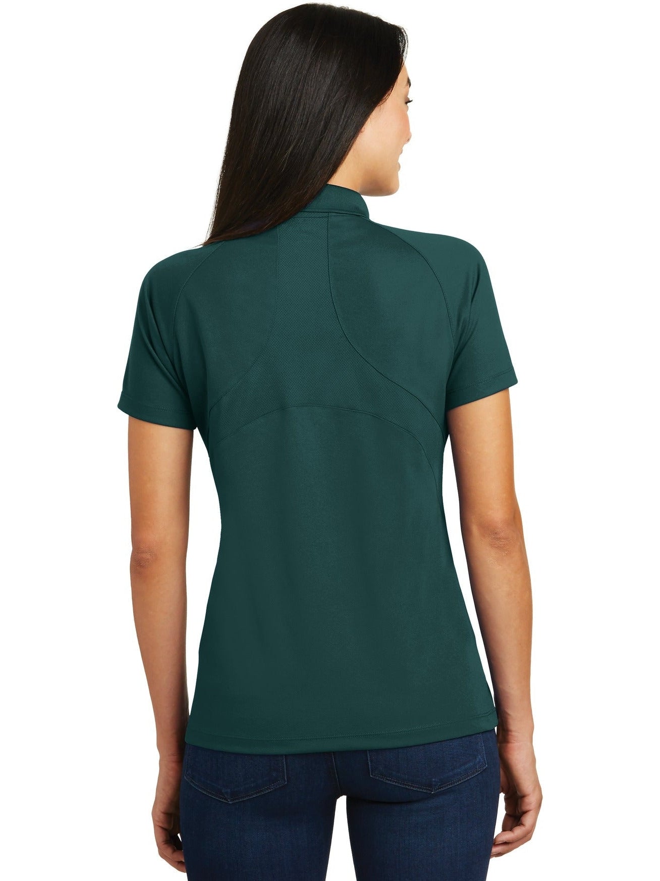 no-logo Sport-Tek Ladies Dri-Mesh Pro Polo-Regular-Sport-Tek-Thread Logic