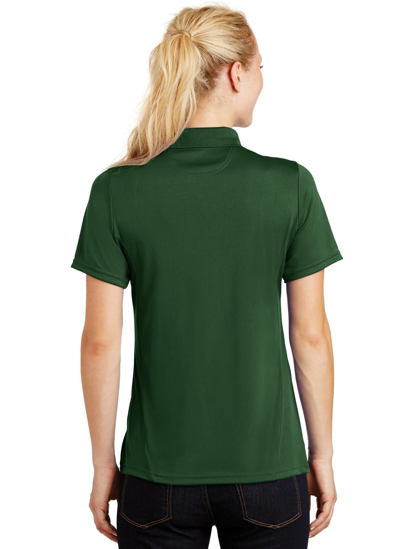 no-logo Sport-Tek Ladies Dry Zone Raglan Accent Polo-Regular-Sport-Tek-Thread Logic