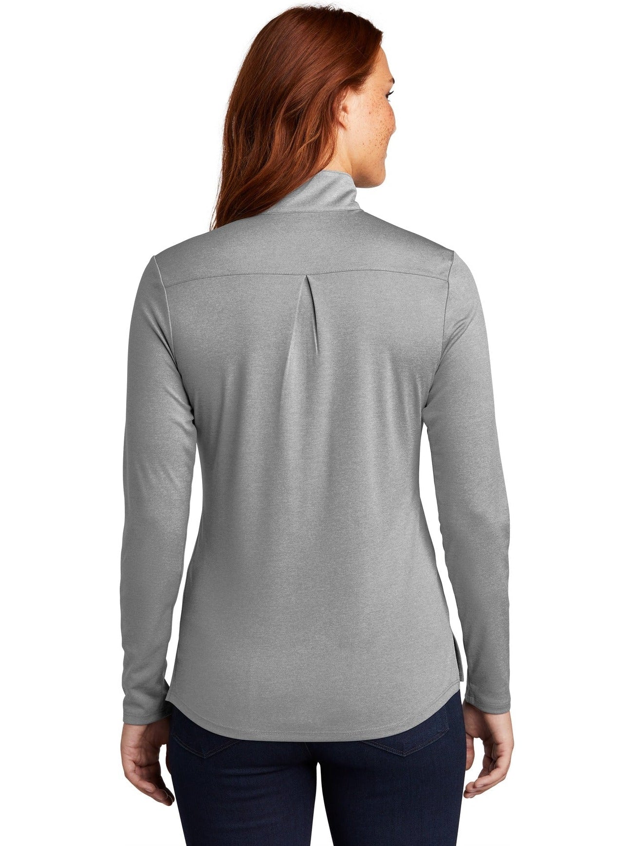 no-logo Sport-Tek Ladies Endeavor 1/2-Zip Pullover-Regular-Sport-Tek-Thread Logic