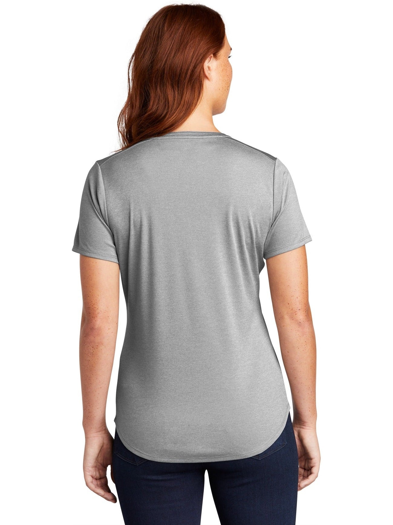 no-logo Sport-Tek Ladies Endeavor Henley-Regular-Sport-Tek-Thread Logic