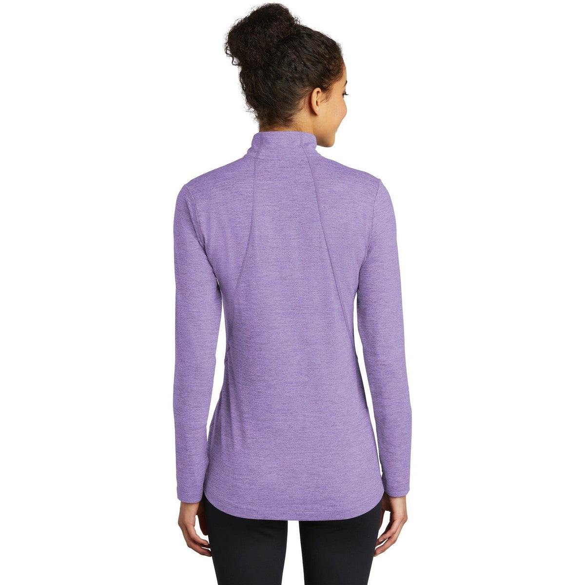 no-logo Sport-Tek Ladies Exchange 1.5 Long Sleeve 1/2-Zip-Regular-Sport-Tek-Thread Logic