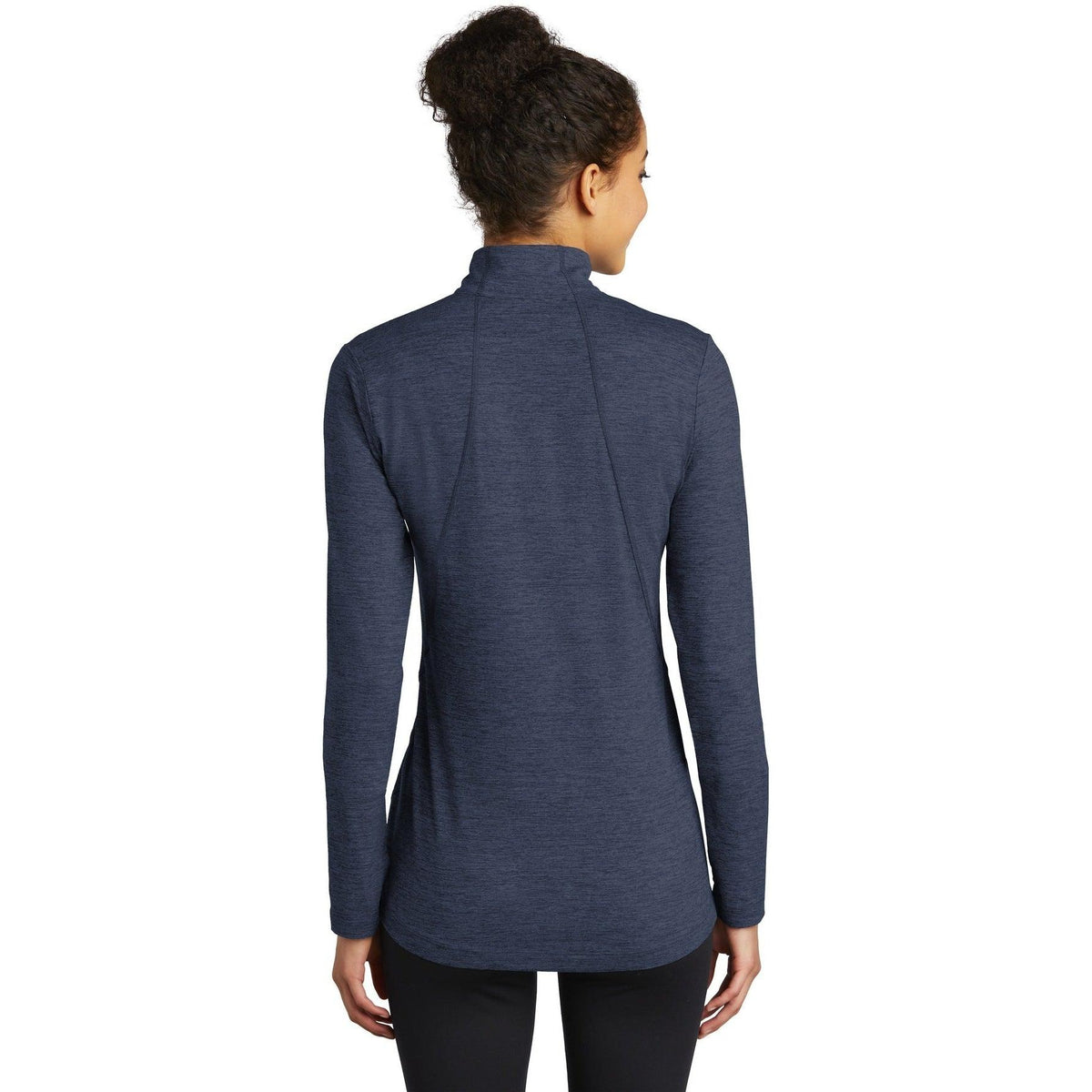 no-logo Sport-Tek Ladies Exchange 1.5 Long Sleeve 1/2-Zip-Regular-Sport-Tek-Thread Logic
