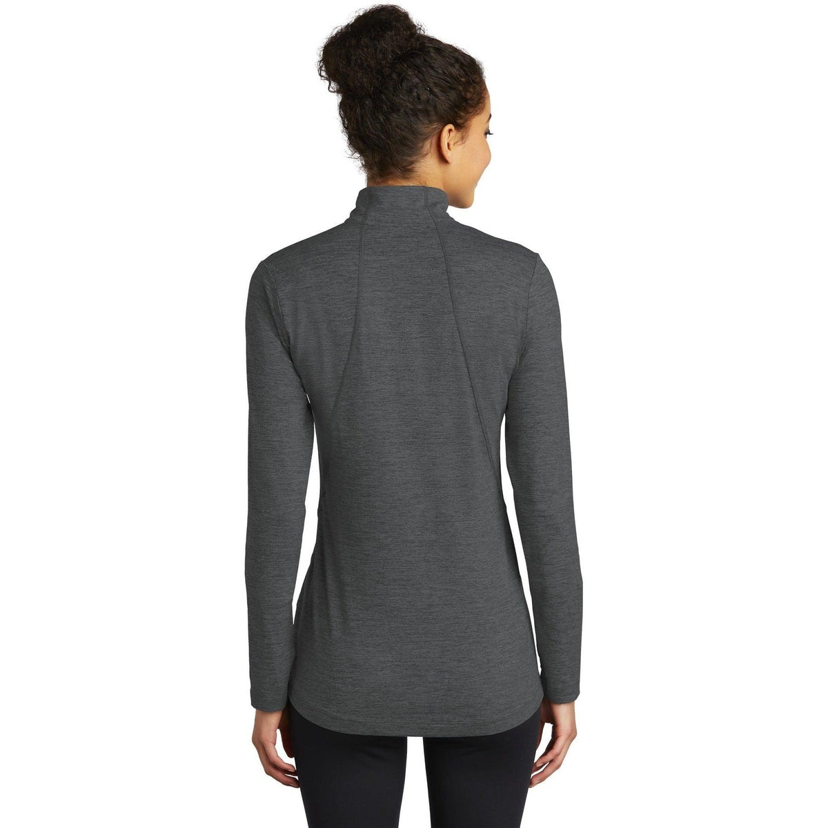no-logo Sport-Tek Ladies Exchange 1.5 Long Sleeve 1/2-Zip-Regular-Sport-Tek-Thread Logic