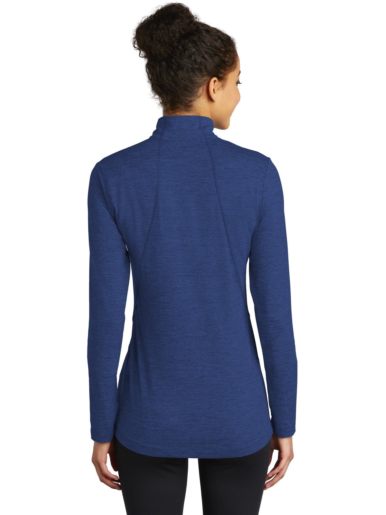 no-logo Sport-Tek Ladies Exchange 1.5 Long Sleeve 1/2-Zip-Regular-Sport-Tek-Thread Logic