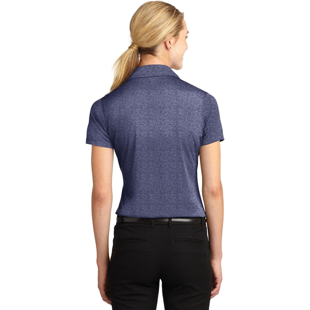 no-logo Sport-Tek Ladies Heather Contender Polo-Regular-Sport-Tek-Thread Logic