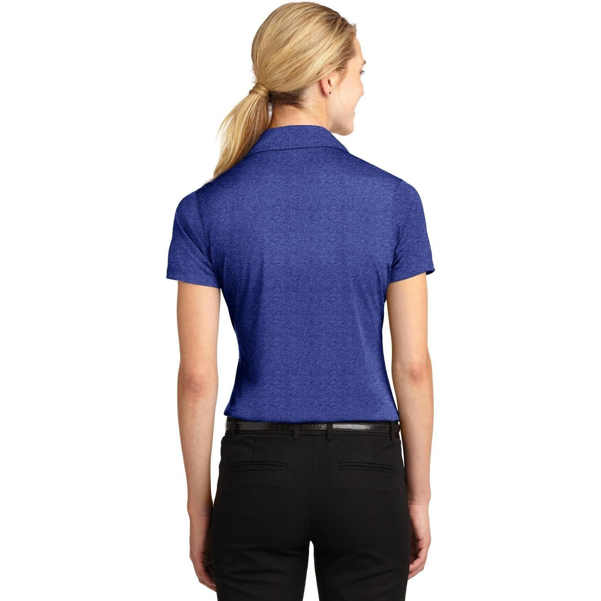 no-logo Sport-Tek Ladies Heather Contender Polo-Regular-Sport-Tek-Thread Logic