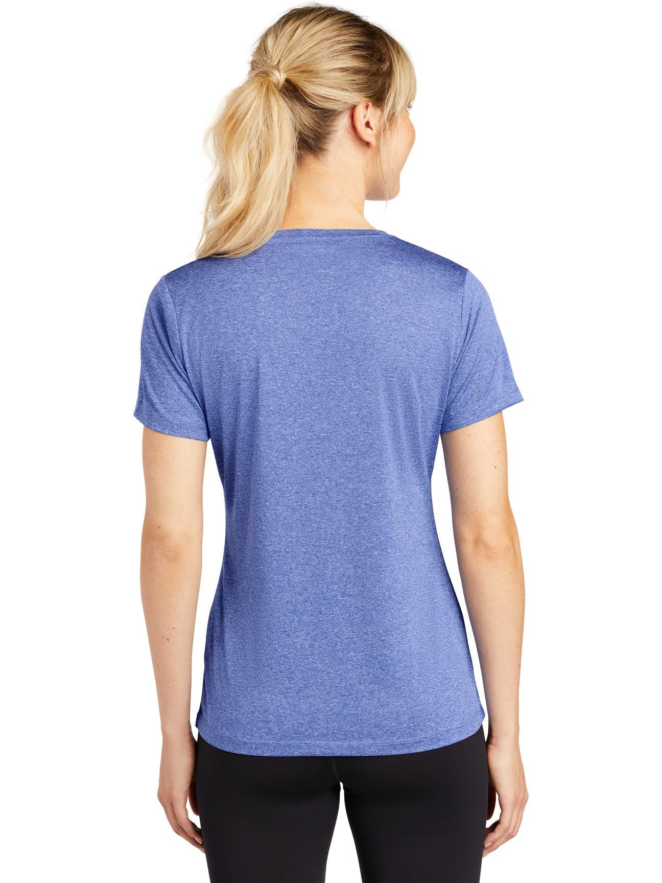 no-logo Sport-Tek Ladies Heather Contender Scoop Neck Tee-Regular-Sport-Tek-Thread Logic