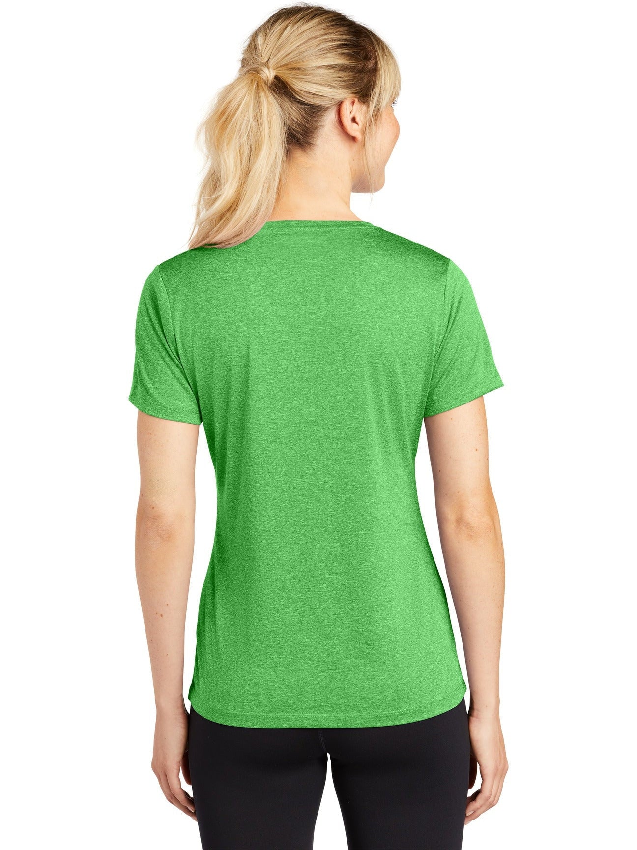 no-logo Sport-Tek Ladies Heather Contender Scoop Neck Tee-Regular-Sport-Tek-Thread Logic