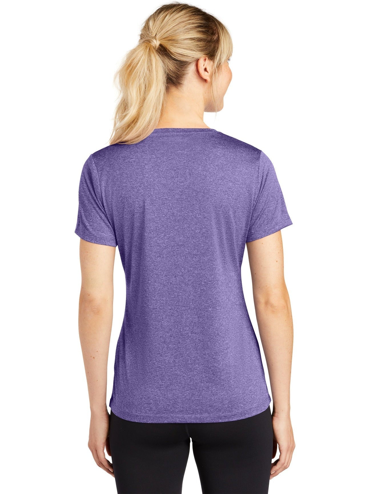 no-logo Sport-Tek Ladies Heather Contender Scoop Neck Tee-Regular-Sport-Tek-Thread Logic