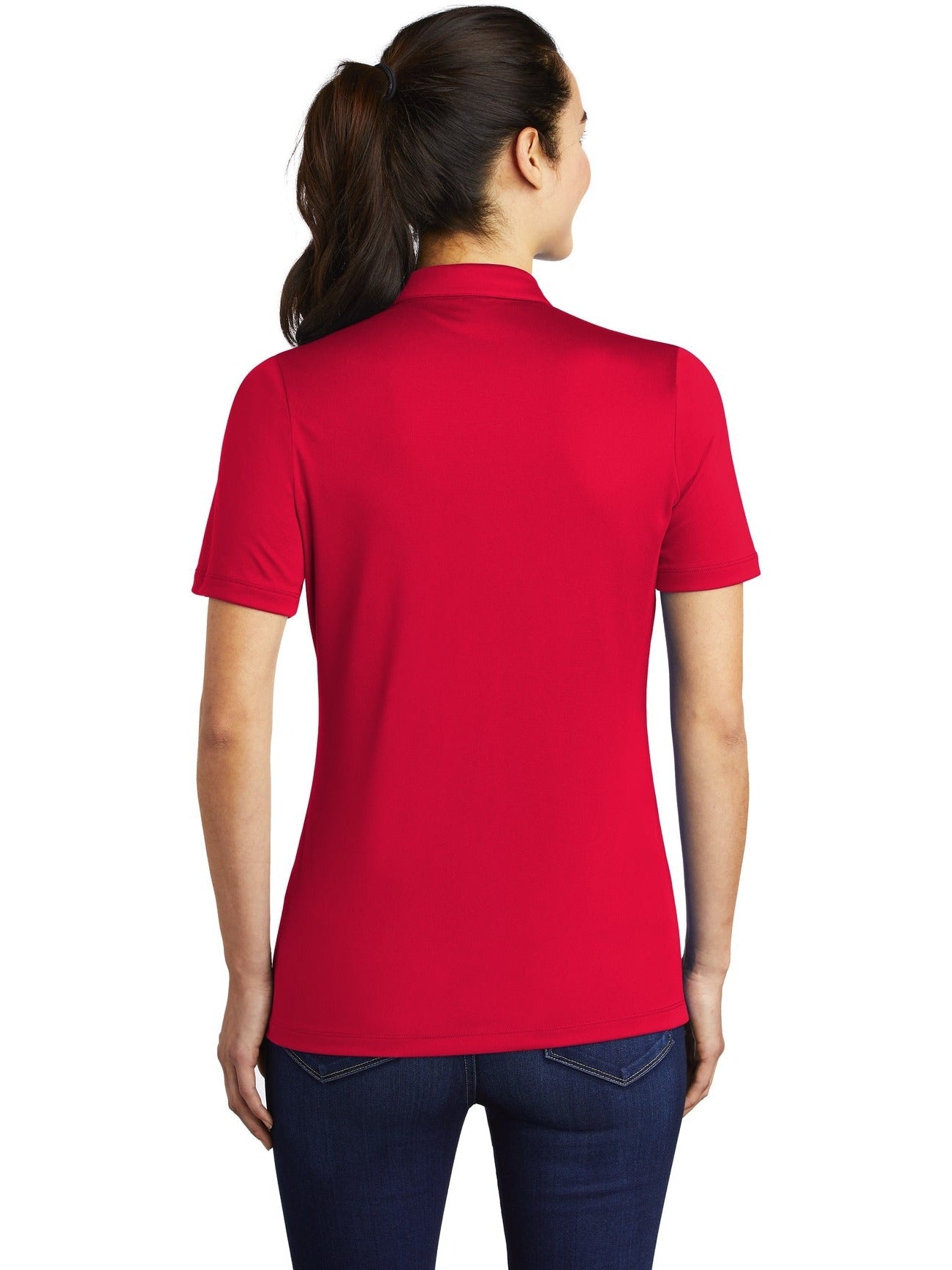 no-logo Sport-Tek Ladies Posi-UV Pro Polo-Regular-Sport-Tek-Thread Logic