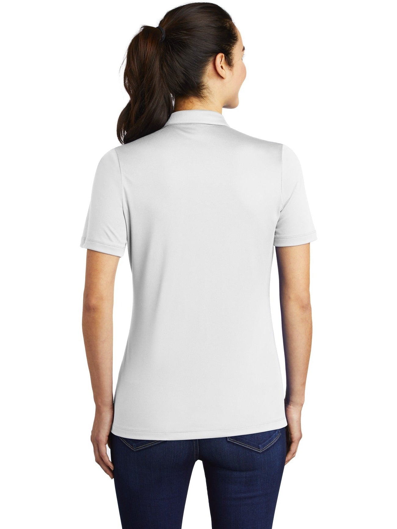 no-logo Sport-Tek Ladies Posi-UV Pro Polo-Regular-Sport-Tek-Thread Logic