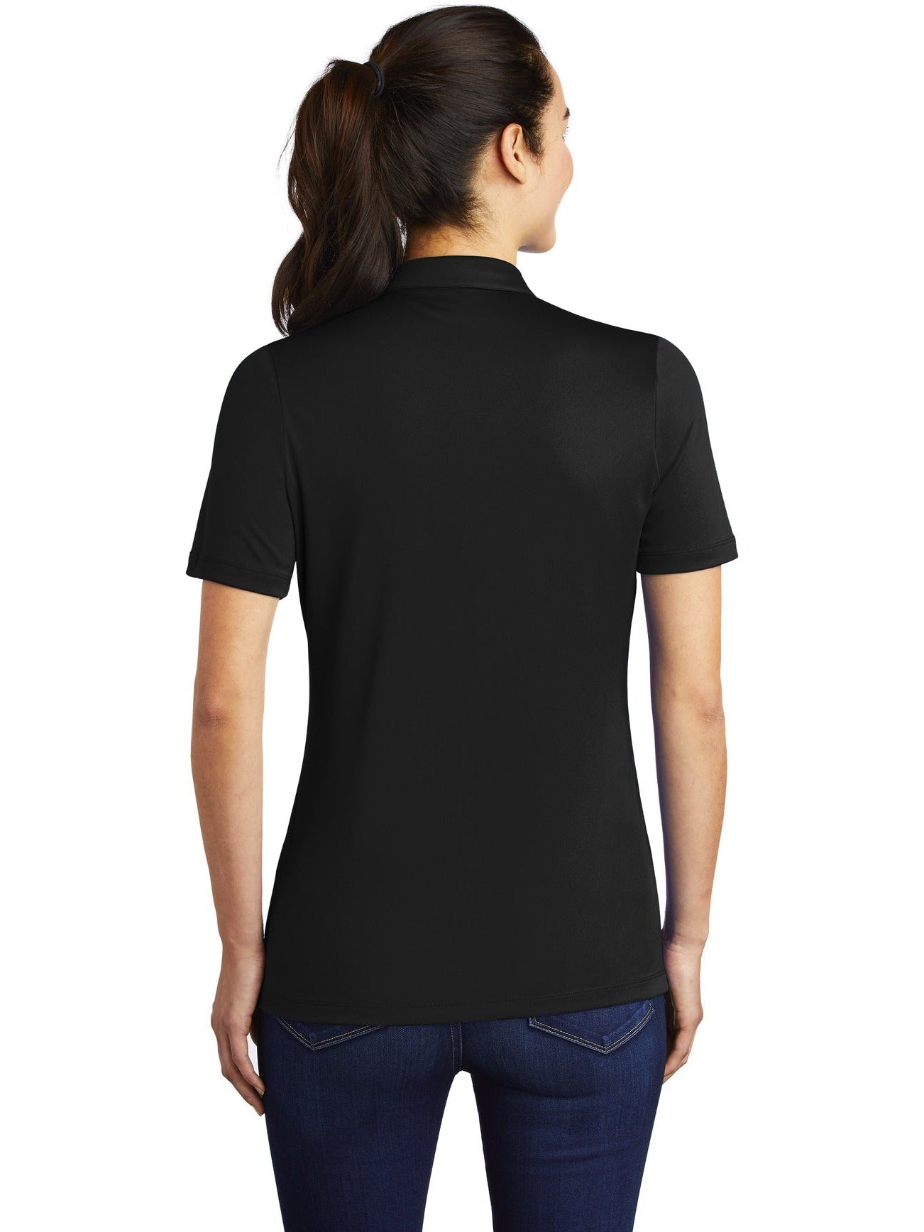 no-logo Sport-Tek Ladies Posi-UV Pro Polo-Regular-Sport-Tek-Thread Logic