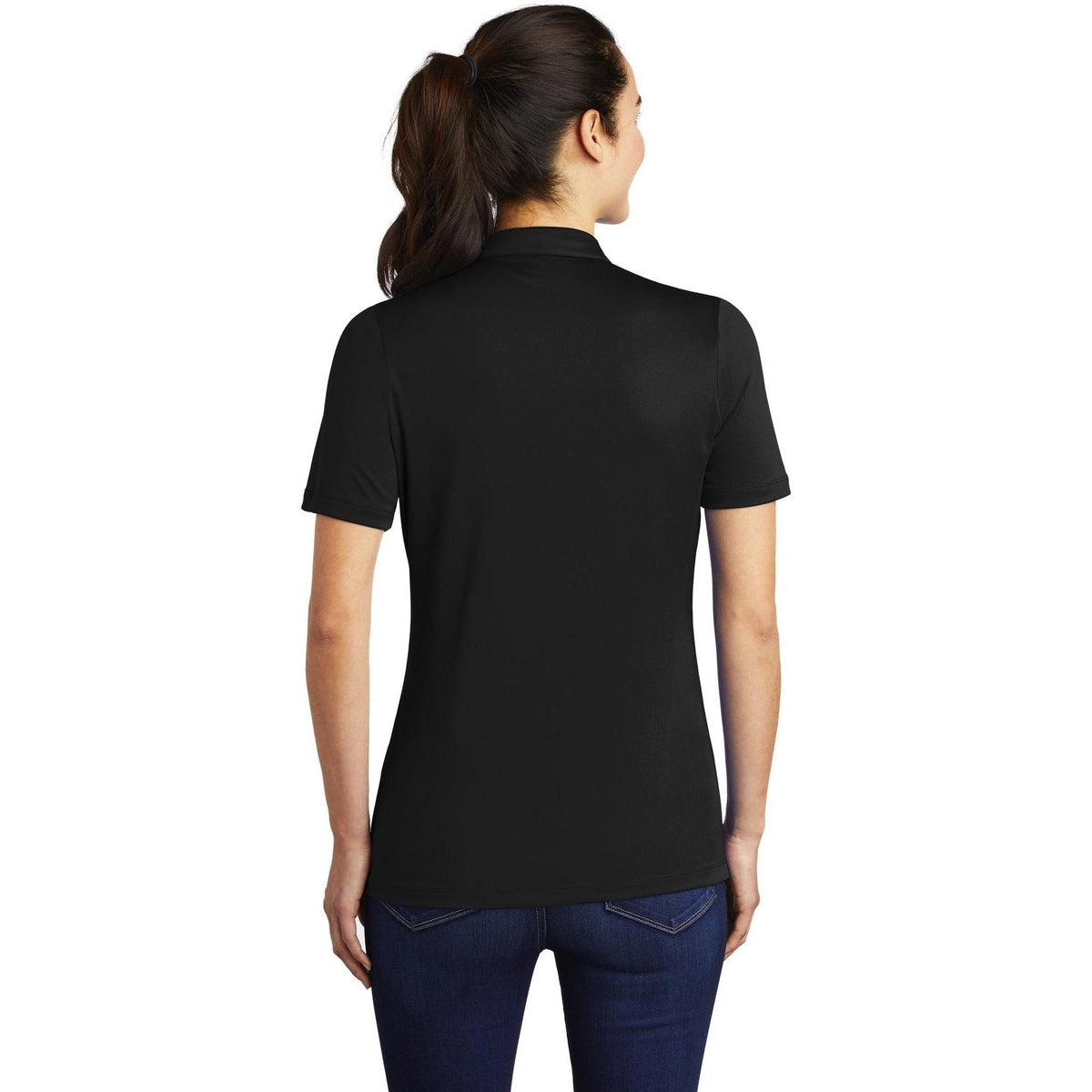 no-logo Sport-Tek Ladies Posi-UV Pro Polo-Regular-Sport-Tek-Thread Logic