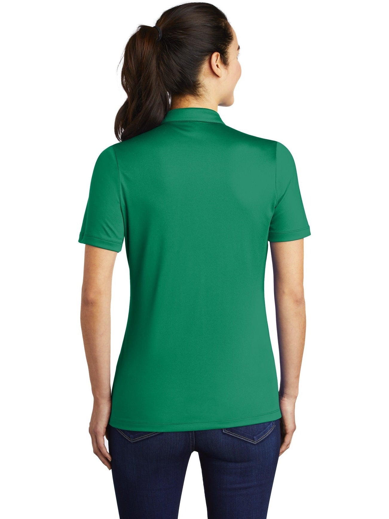 no-logo Sport-Tek Ladies Posi-UV Pro Polo-Regular-Sport-Tek-Thread Logic