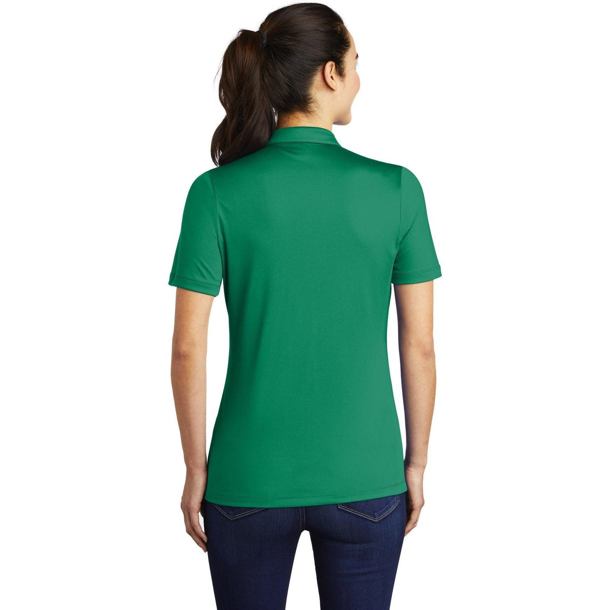 no-logo Sport-Tek Ladies Posi-UV Pro Polo-Regular-Sport-Tek-Thread Logic