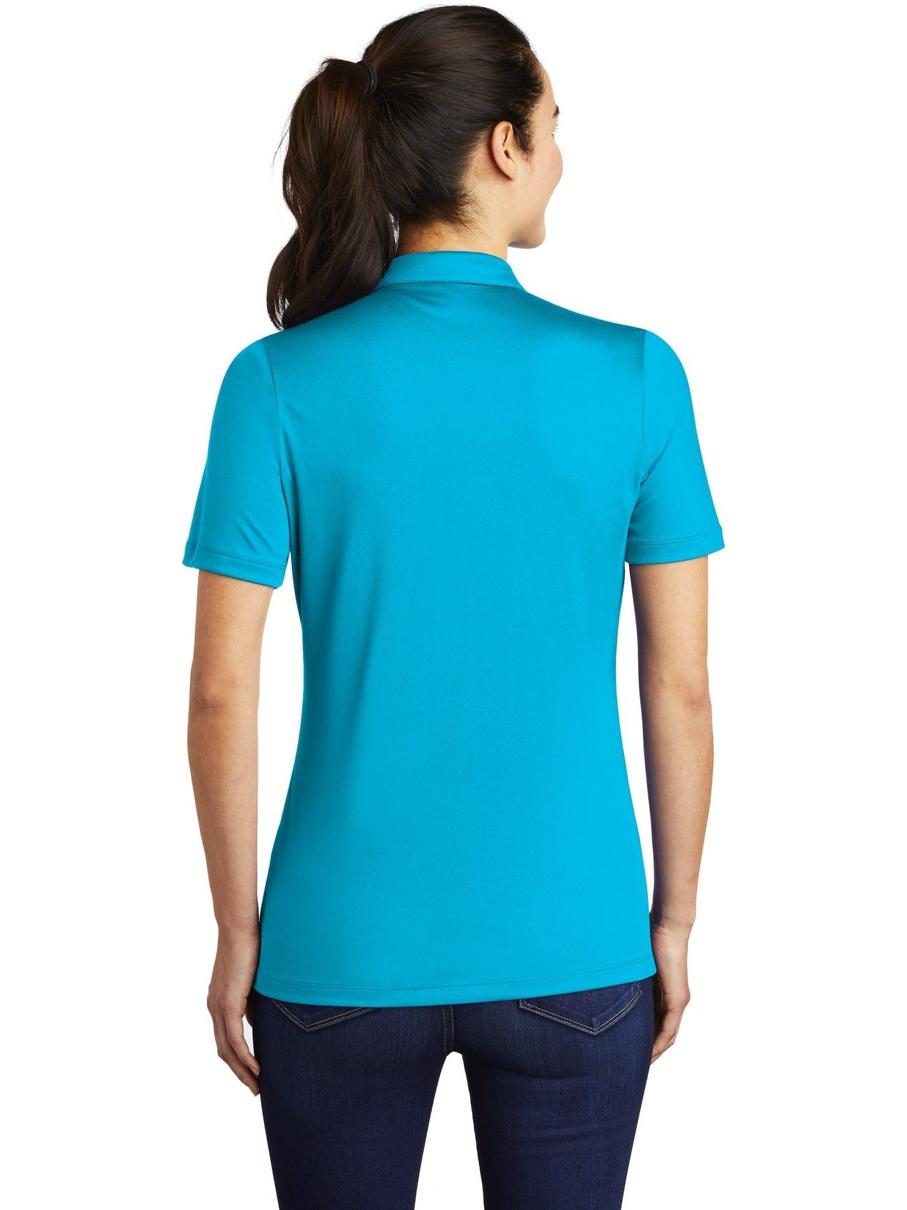 no-logo Sport-Tek Ladies Posi-UV Pro Polo-Regular-Sport-Tek-Thread Logic